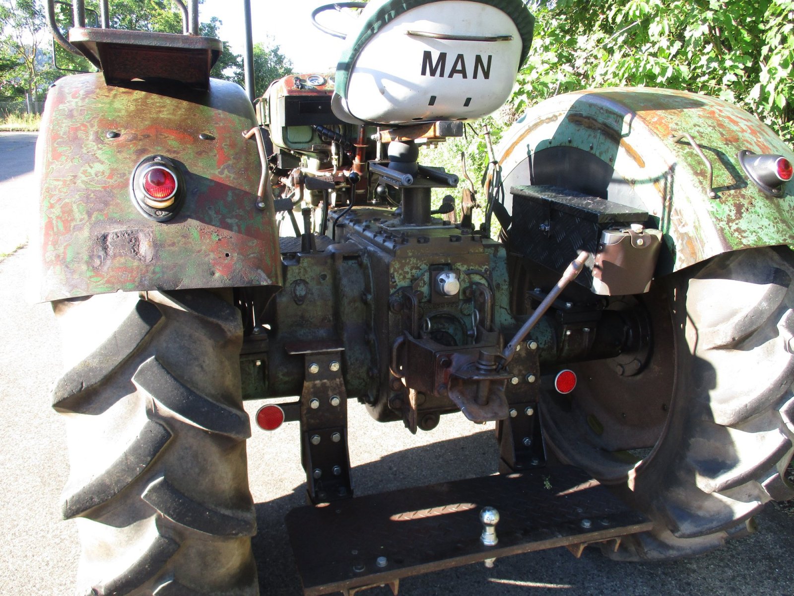 Traktor del tipo MAN D 40 Allrad, Gebrauchtmaschine en knuellwald (Imagen 2)