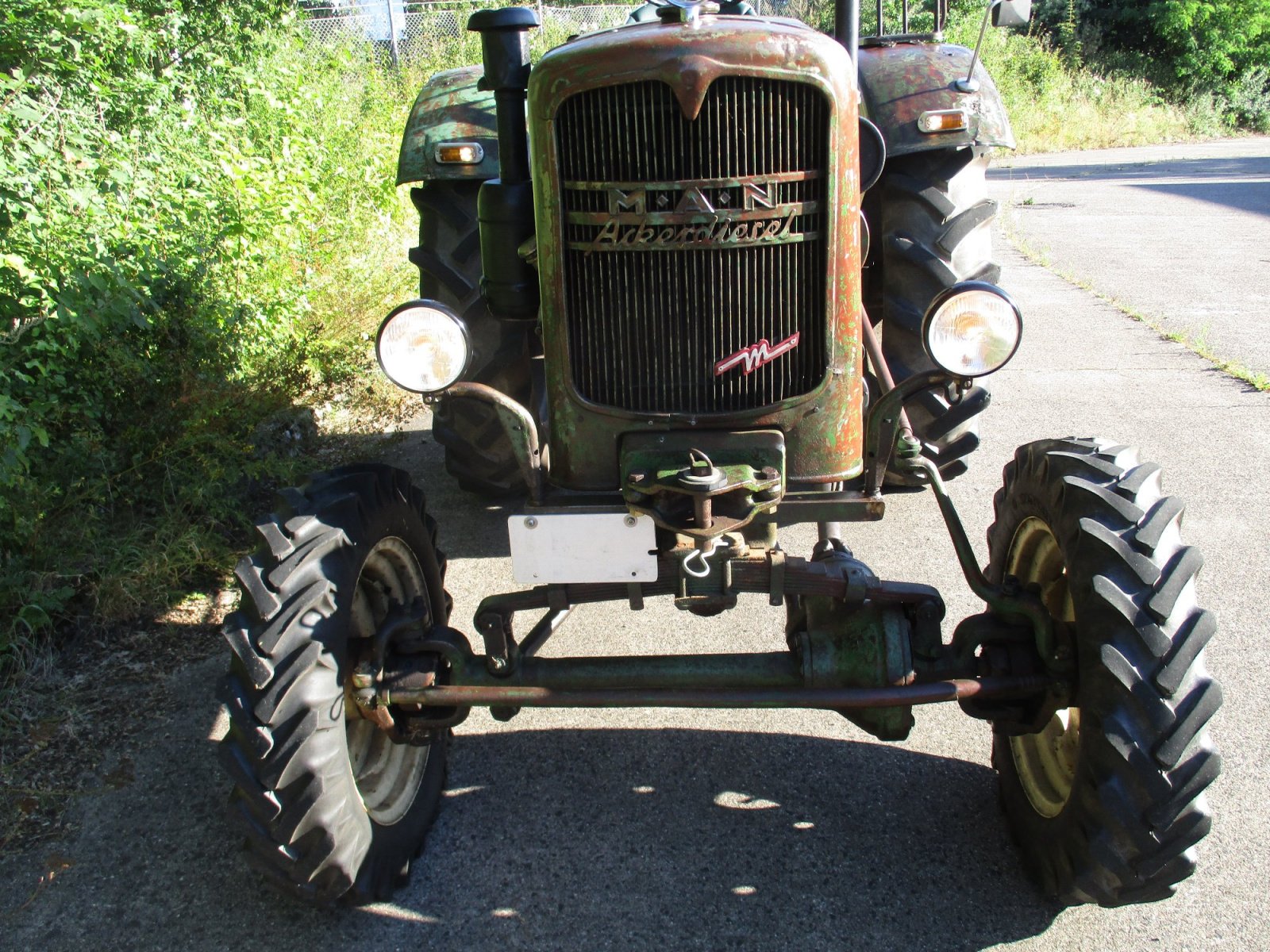 Traktor del tipo MAN D 40 Allrad, Gebrauchtmaschine en knuellwald (Imagen 3)