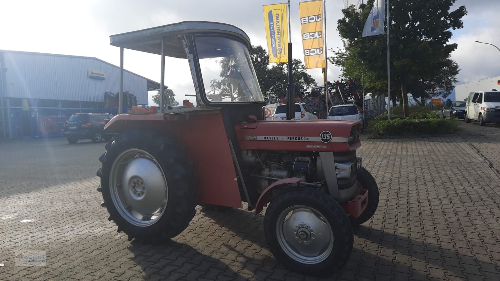Traktor van het type Massey Ferguson 133, Gebrauchtmaschine in Altenberge (Foto 3)