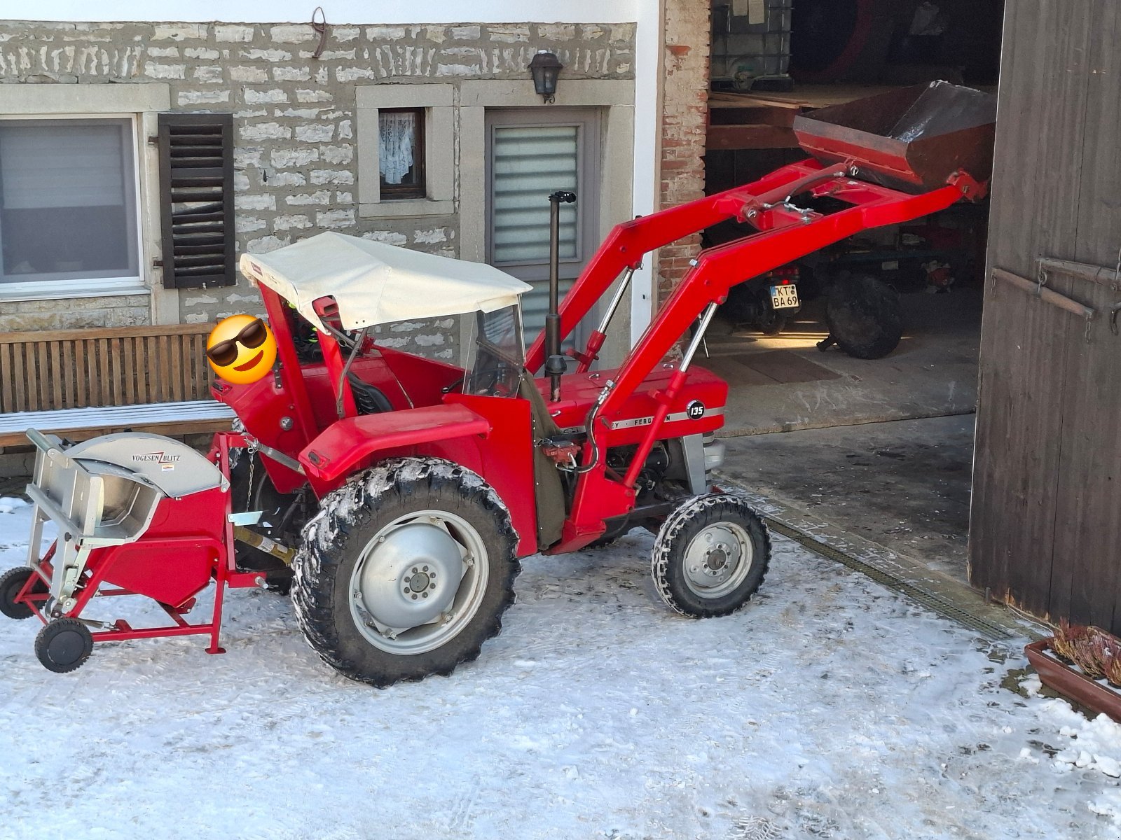 Traktor typu Massey Ferguson 135, Gebrauchtmaschine v Kitzingen (Obrázek 1)