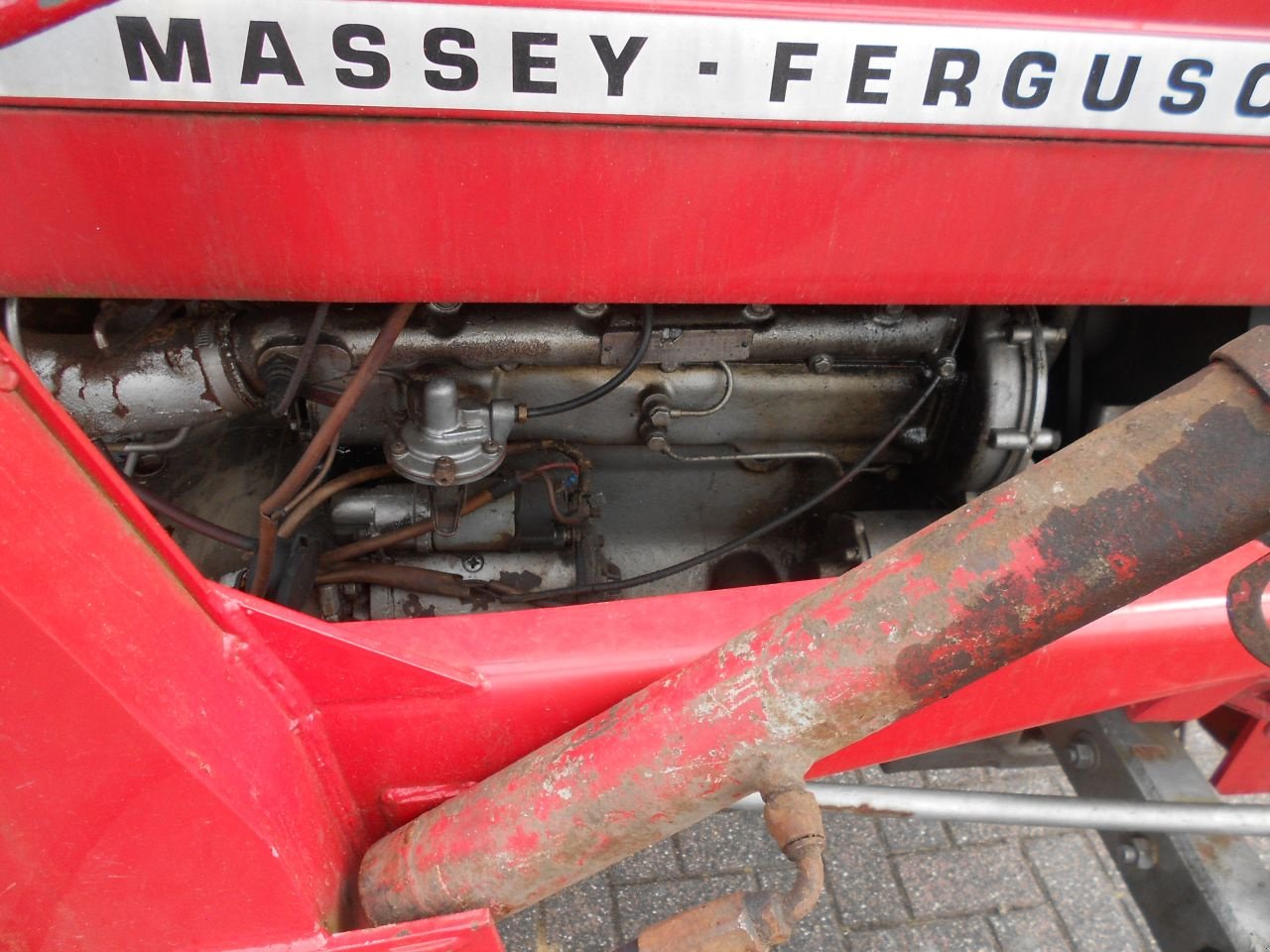 Traktor del tipo Massey Ferguson 155, Gebrauchtmaschine In Oirschot (Immagine 7)