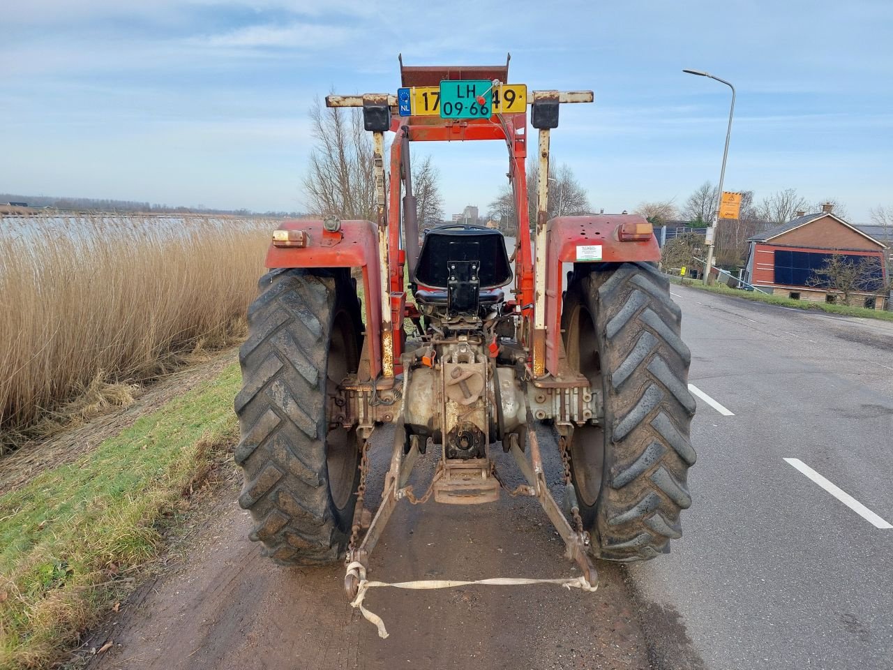 Traktor des Typs Massey Ferguson 155, Gebrauchtmaschine in Ouderkerk aan den IJssel (Bild 4)
