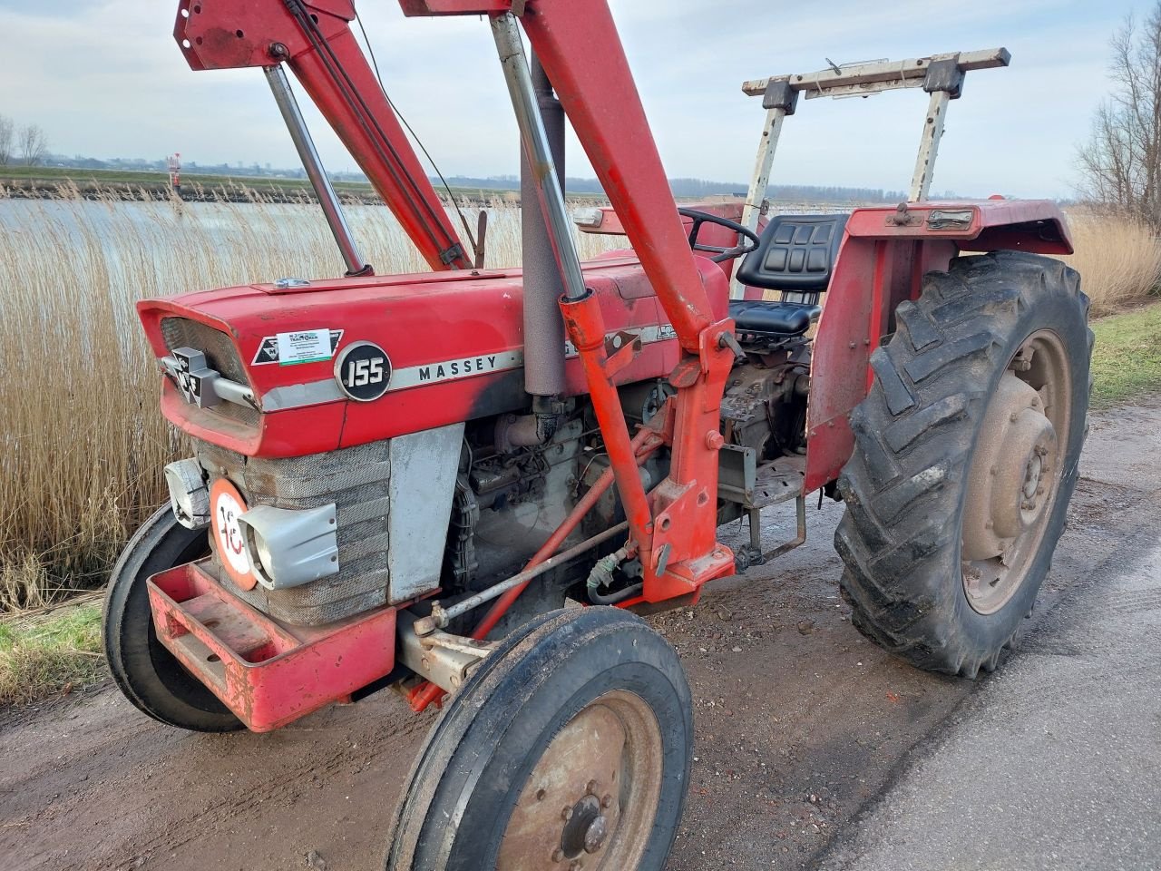 Traktor des Typs Massey Ferguson 155, Gebrauchtmaschine in Ouderkerk aan den IJssel (Bild 2)
