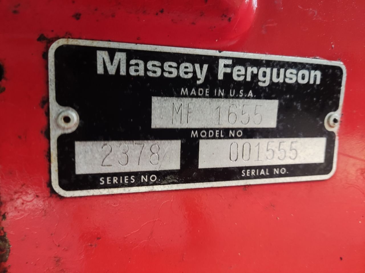 Traktor typu Massey Ferguson 1655, Gebrauchtmaschine v Klarenbeek (Obrázek 9)