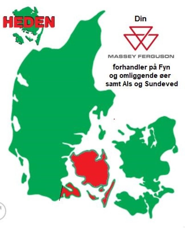 Traktor типа Massey Ferguson 1735-40-50 kompakt M-HC - Hydrostatiske, Gebrauchtmaschine в Ringe (Фотография 8)