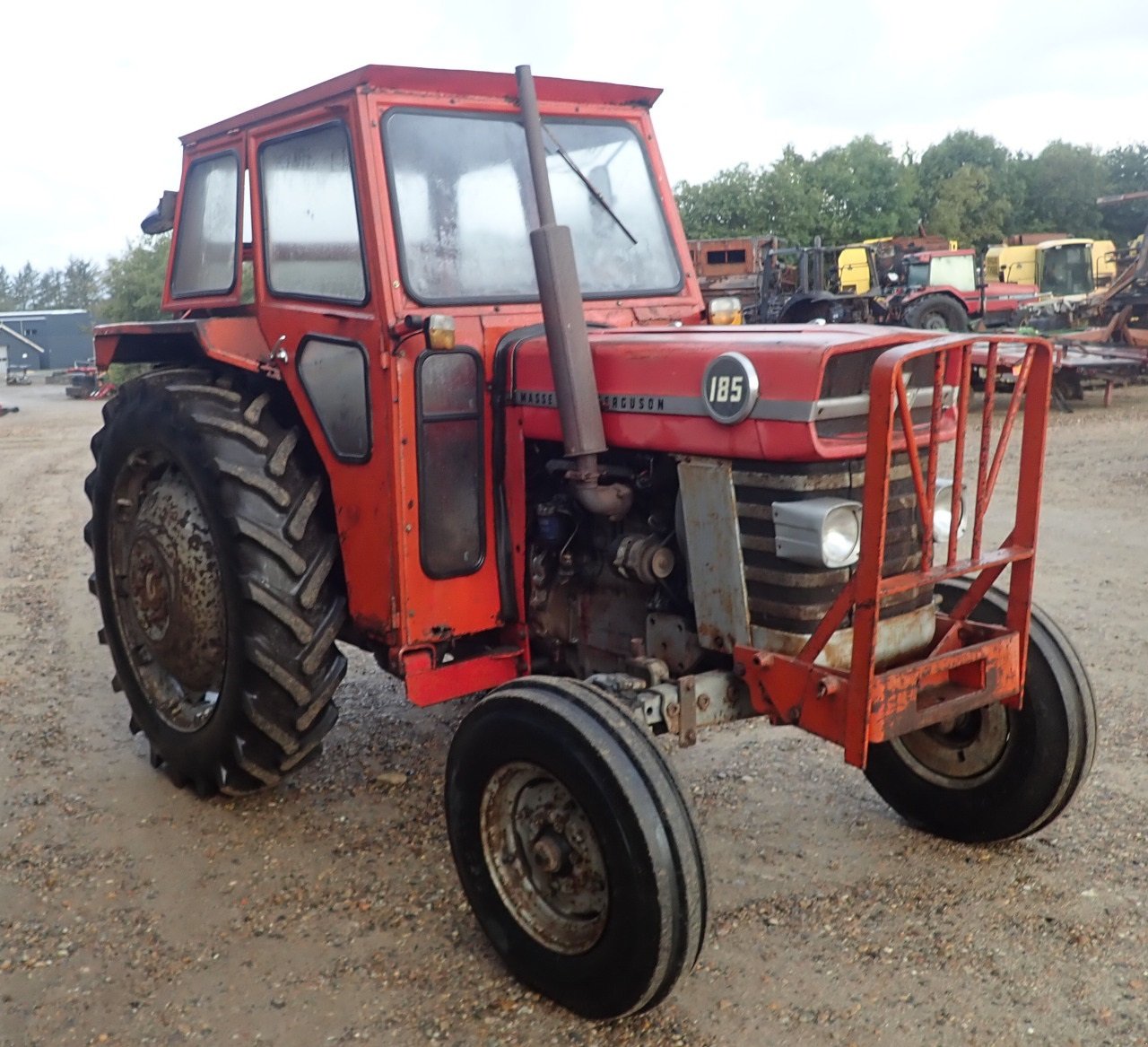 Traktor Türe ait Massey Ferguson 185, Gebrauchtmaschine içinde Viborg (resim 4)