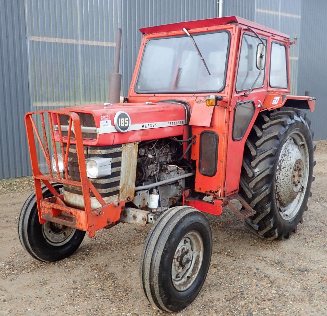 Traktor Türe ait Massey Ferguson 185, Gebrauchtmaschine içinde Viborg (resim 2)