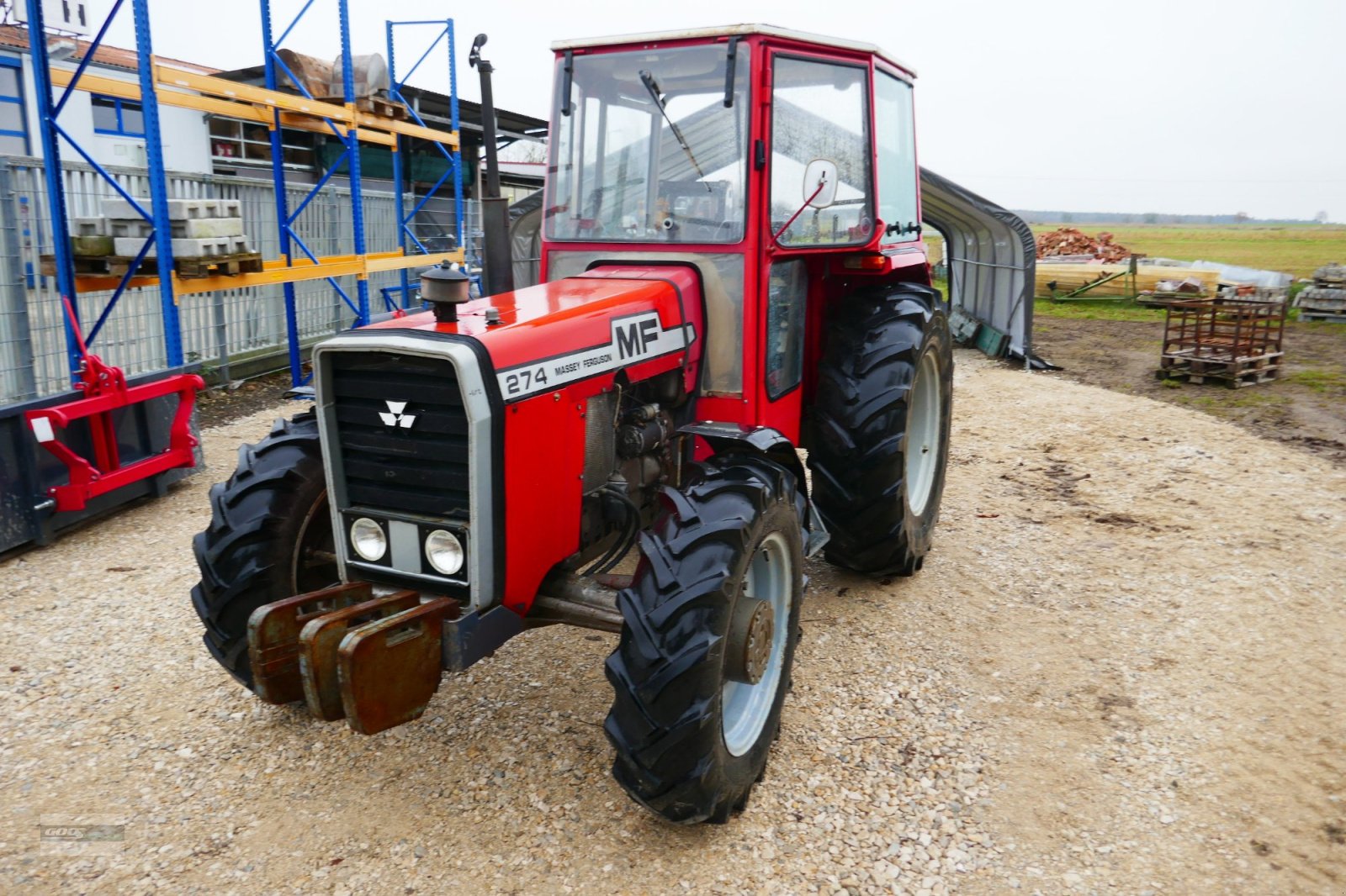 Traktor des Typs Massey Ferguson 274 Allr. Echt Guter Zustand. 3900 Std. Technisch OK!, Gebrauchtmaschine in Langenzenn (Bild 8)