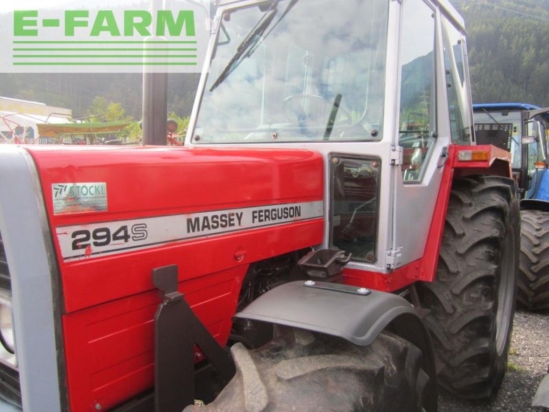 Traktor типа Massey Ferguson 294 s, Gebrauchtmaschine в PFAFFENHOFEN/TELFS (Фотография 1)