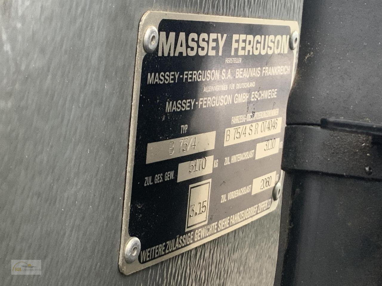 Traktor typu Massey Ferguson 3065, Gebrauchtmaschine v Pfreimd (Obrázek 8)