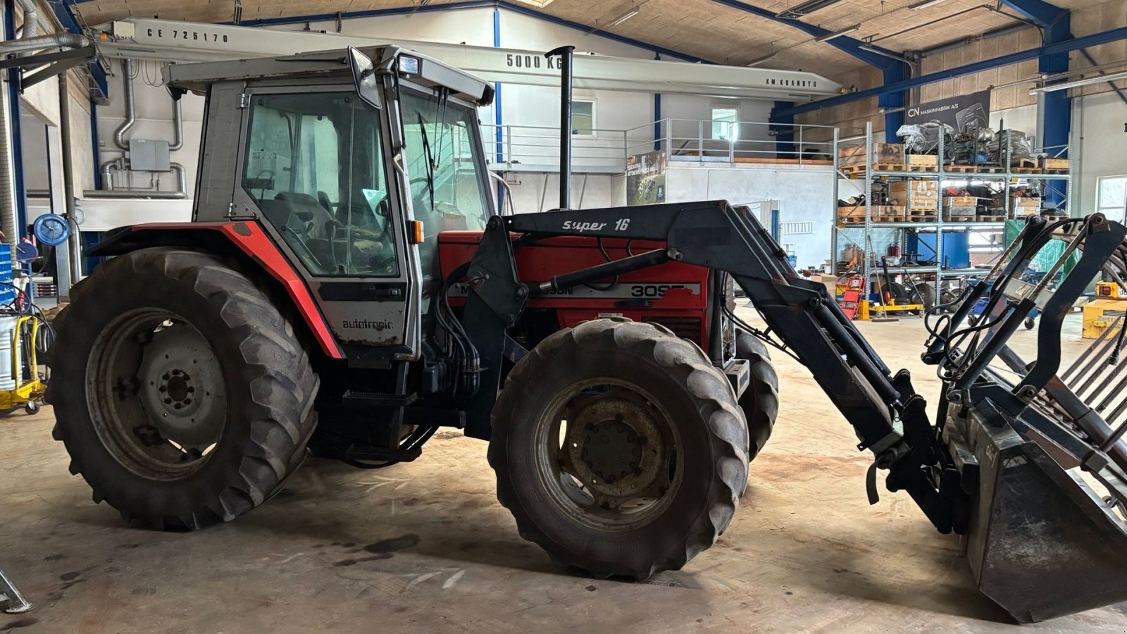Traktor typu Massey Ferguson 3095 Klar til levering., Gebrauchtmaschine v Gram (Obrázok 4)