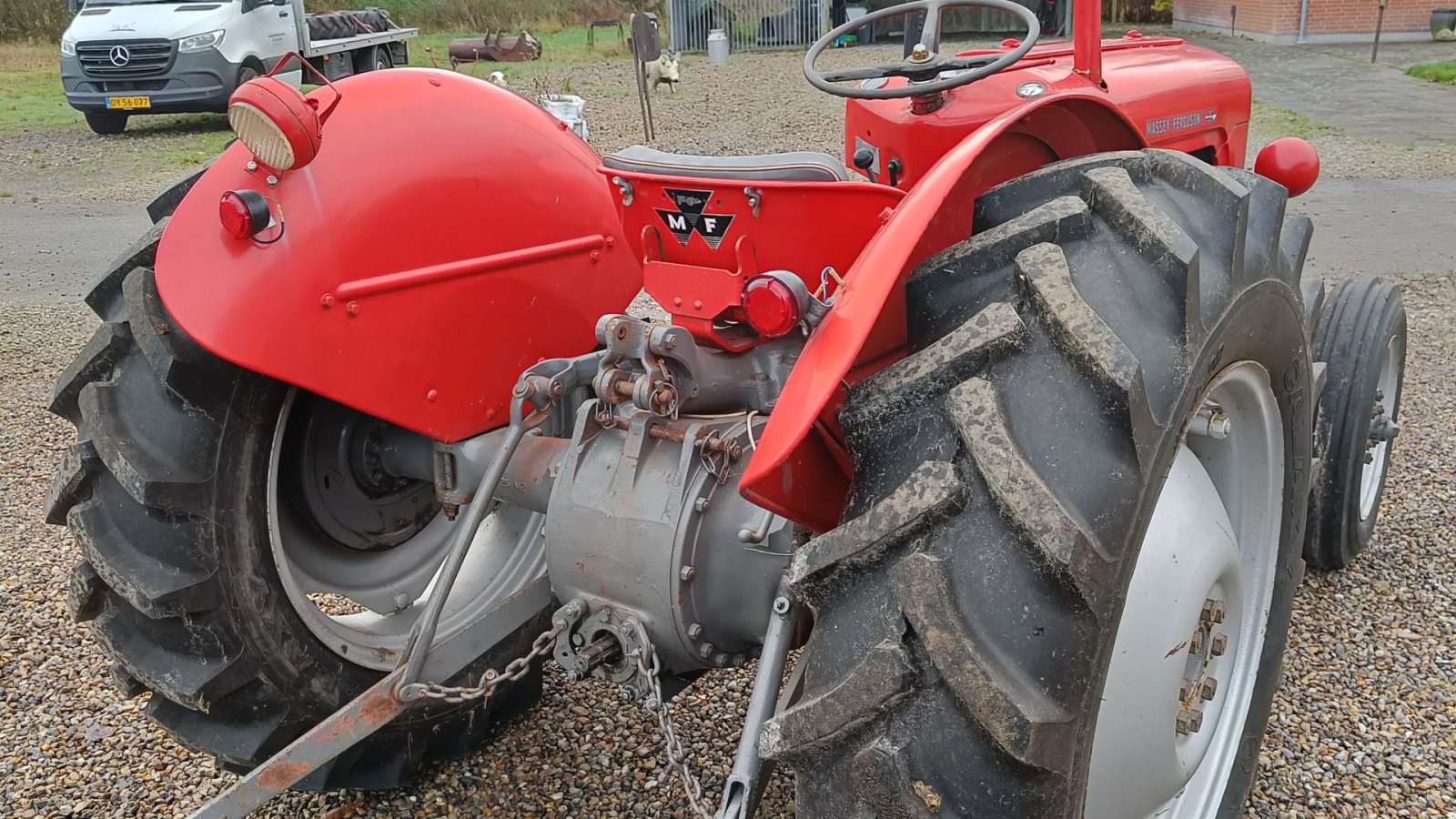 Traktor typu Massey Ferguson 35. 3 cyl diesel, Gebrauchtmaschine v Ejstrupholm (Obrázek 4)