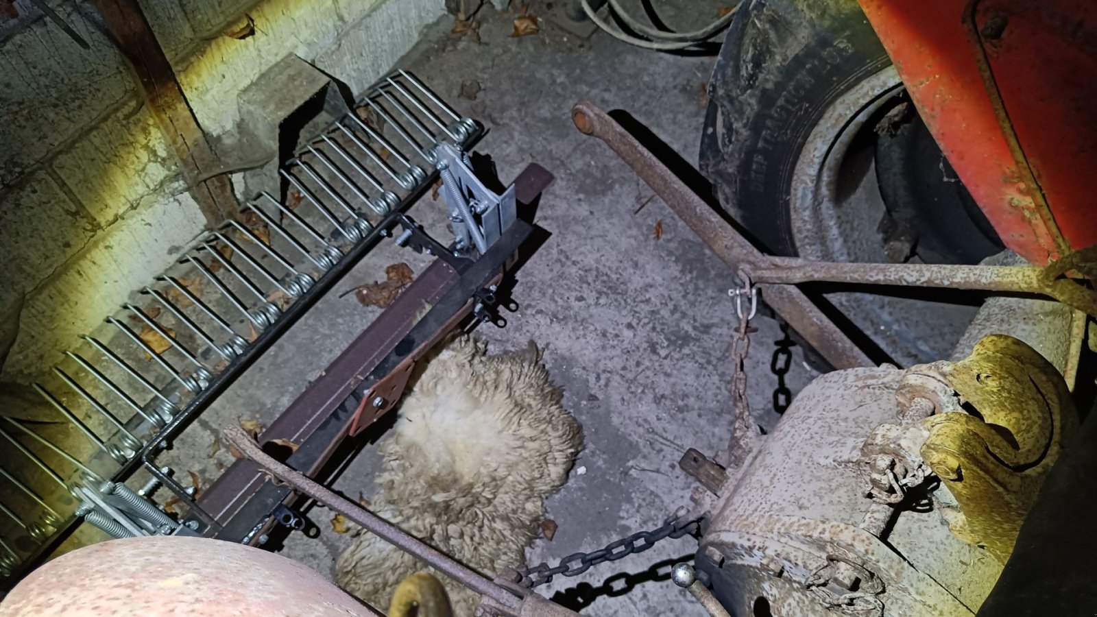 Traktor Türe ait Massey Ferguson 35 benzin, Gebrauchtmaschine içinde Egtved (resim 4)