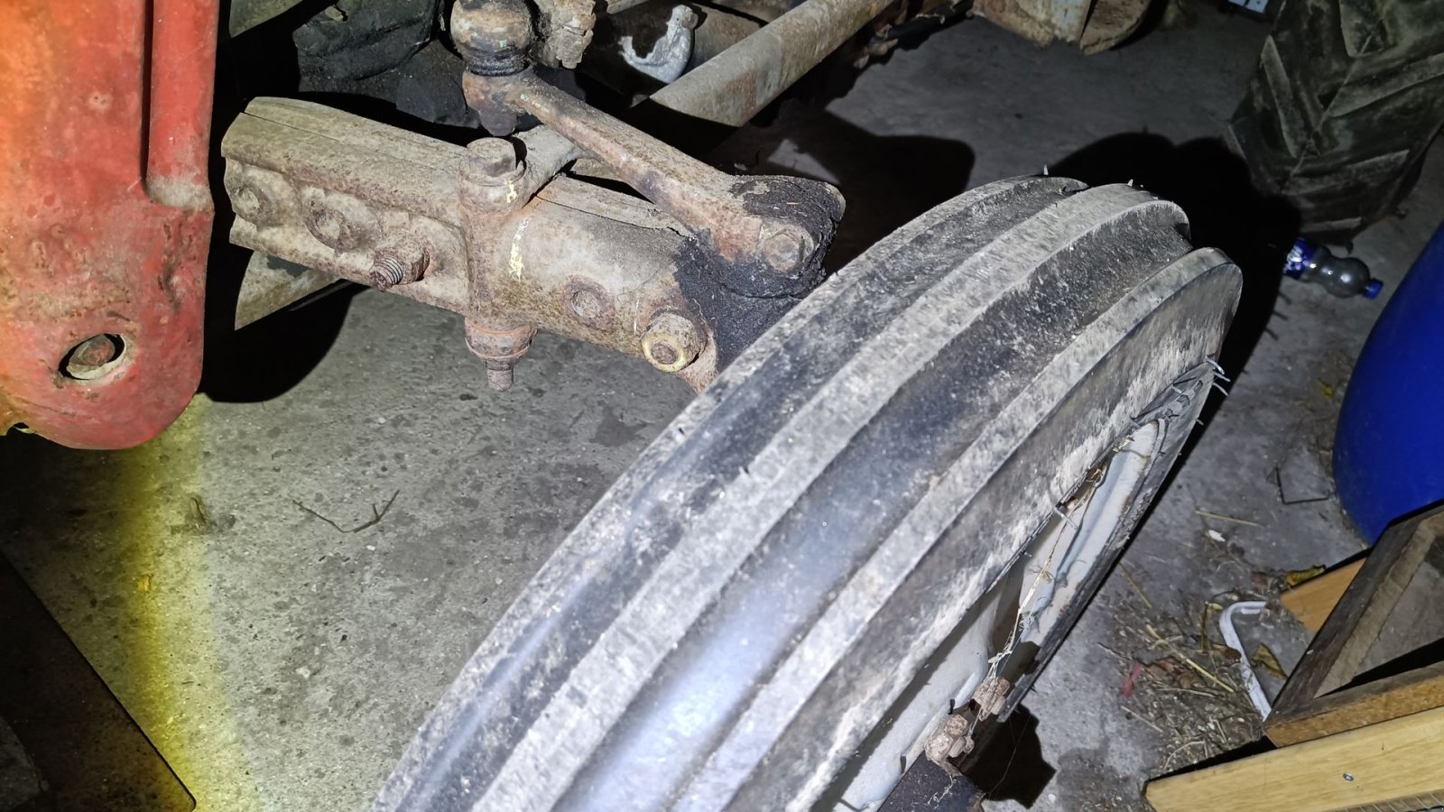 Traktor Türe ait Massey Ferguson 35 benzin, Gebrauchtmaschine içinde Egtved (resim 7)