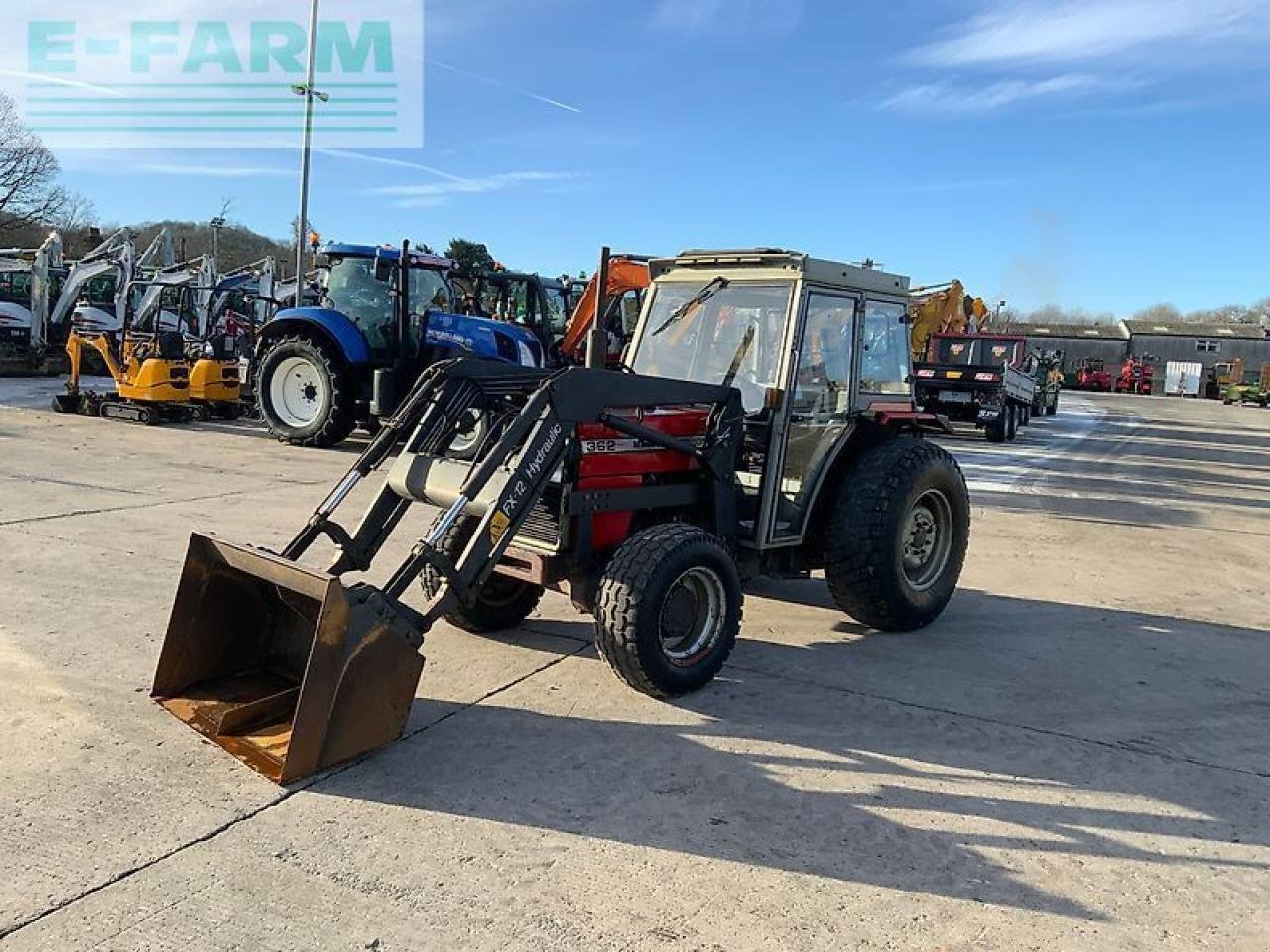 Traktor za tip Massey Ferguson 362 tractor (st25333), Gebrauchtmaschine u SHAFTESBURY (Slika 7)