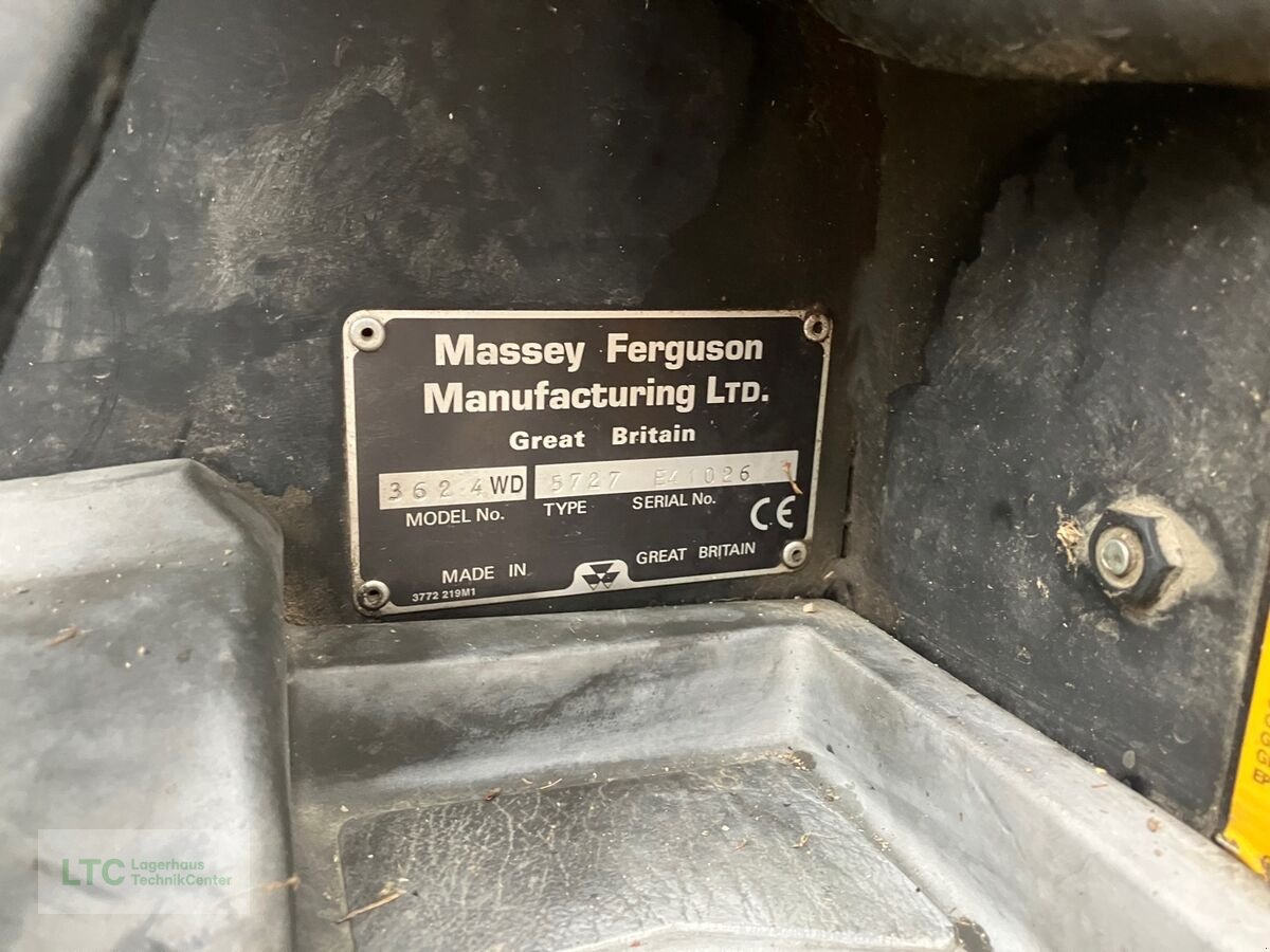 Traktor des Typs Massey Ferguson 362, Gebrauchtmaschine in Herzogenburg (Bild 16)