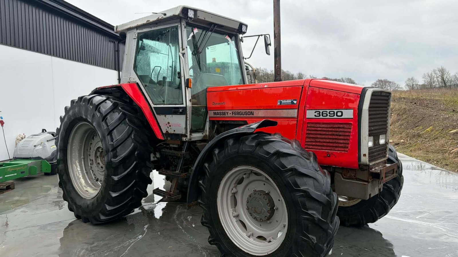 Traktor типа Massey Ferguson 3690 Dynashift, Gebrauchtmaschine в Mariager (Фотография 3)