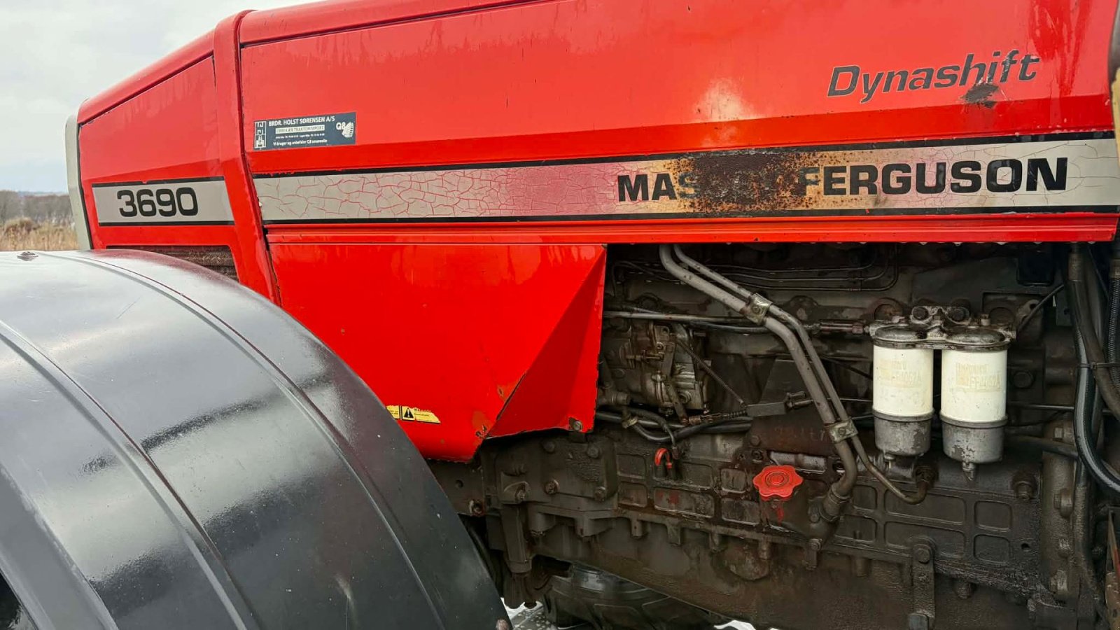 Traktor типа Massey Ferguson 3690 Dynashift, Gebrauchtmaschine в Mariager (Фотография 5)