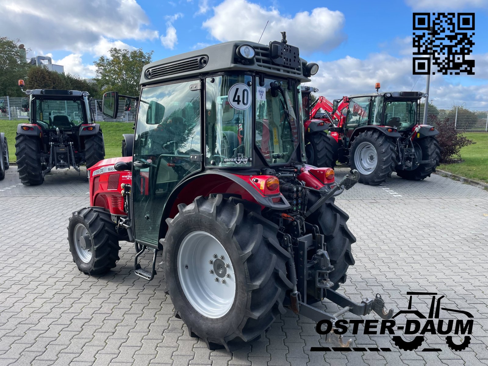 Traktor del tipo Massey Ferguson 3708V Efficient, Gebrauchtmaschine en Kaisersesch (Imagen 7)