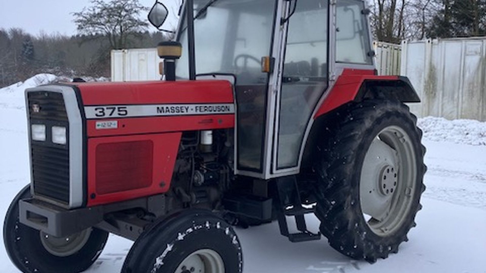 Traktor of the type Massey Ferguson 375 hilsen, Gebrauchtmaschine in Odense SV (Picture 1)