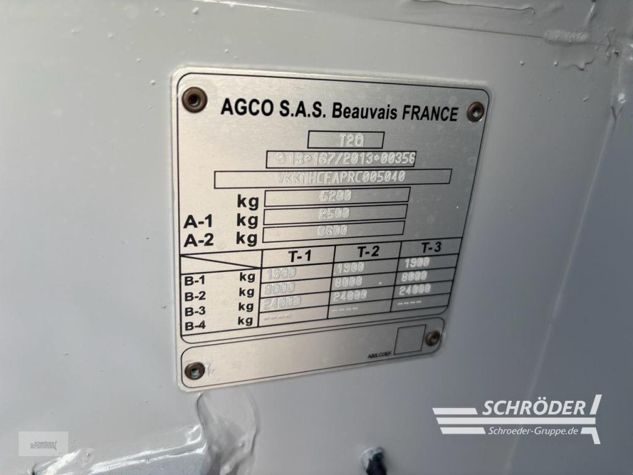 Traktor типа Massey Ferguson 3AL.105 CAB FLATFLOOR EFFICIENT, Neumaschine в Wildeshausen (Фотография 2)