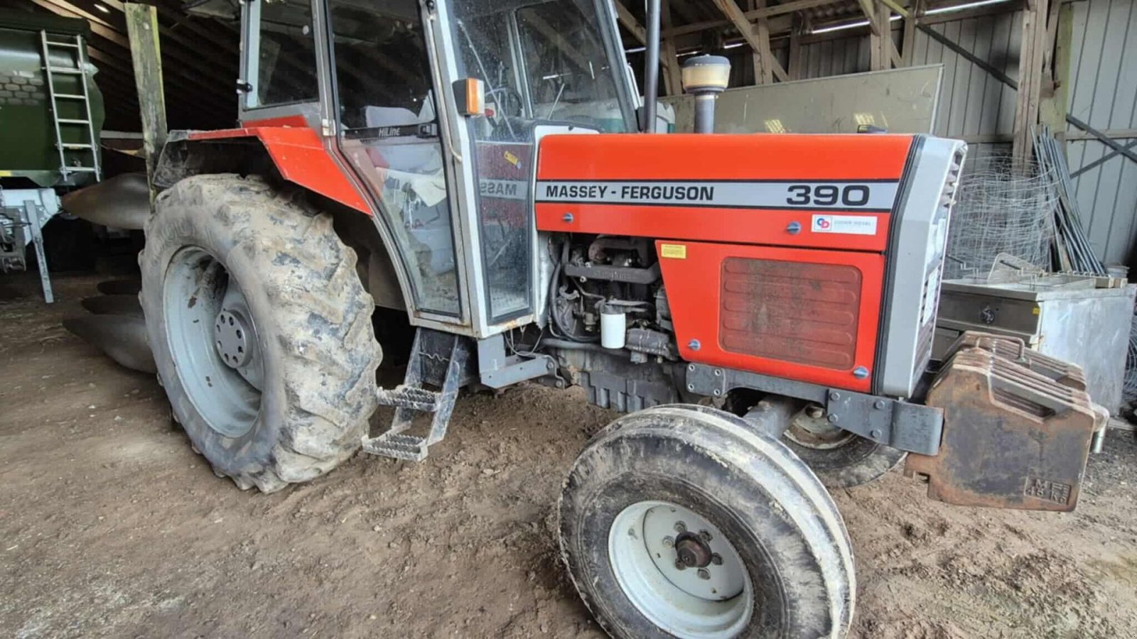 Traktor от тип Massey Ferguson 4 stk 265 1 stk. 285 1 stk 590 1 stk 390 265-285-590 og 390, Gebrauchtmaschine в Skive (Снимка 6)