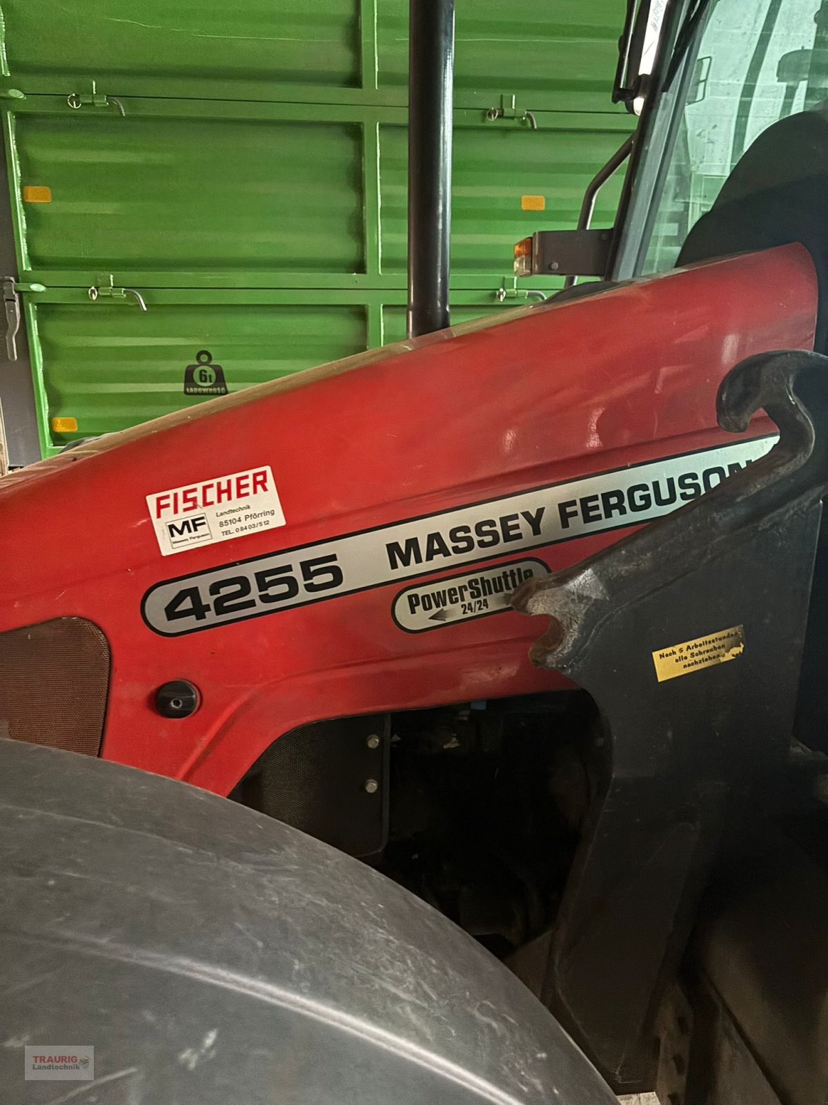 Traktor типа Massey Ferguson 4255, Gebrauchtmaschine в Mainburg/Wambach (Фотография 2)