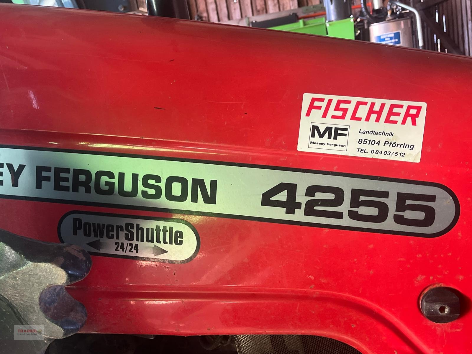 Traktor типа Massey Ferguson 4255, Gebrauchtmaschine в Mainburg/Wambach (Фотография 4)