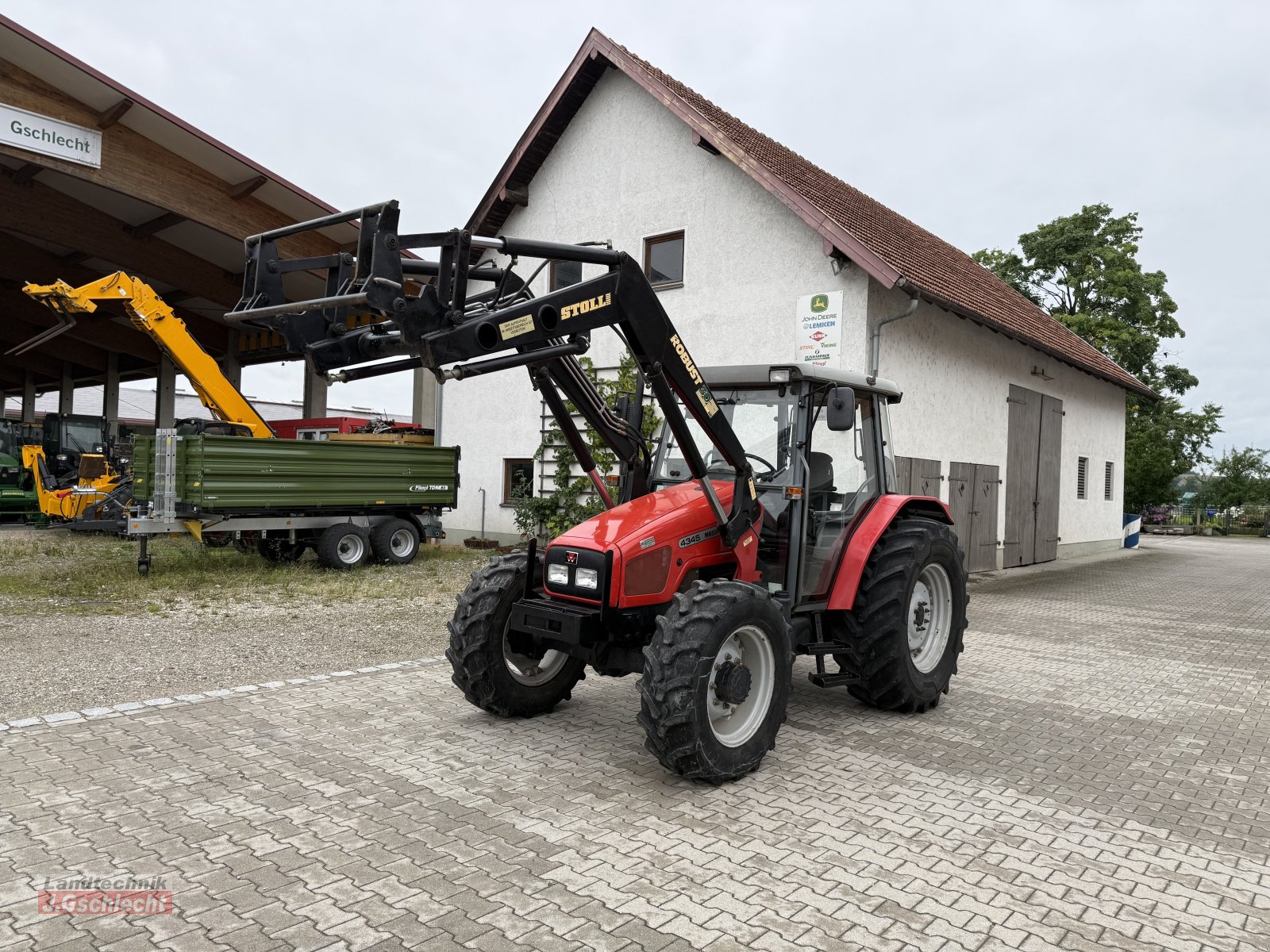 Traktor от тип Massey Ferguson 4345, Gebrauchtmaschine в Mühldorf (Снимка 3)