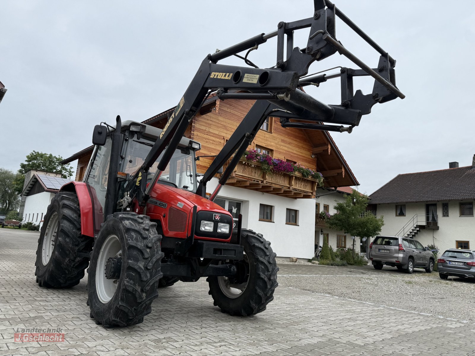 Traktor от тип Massey Ferguson 4345, Gebrauchtmaschine в Mühldorf (Снимка 7)
