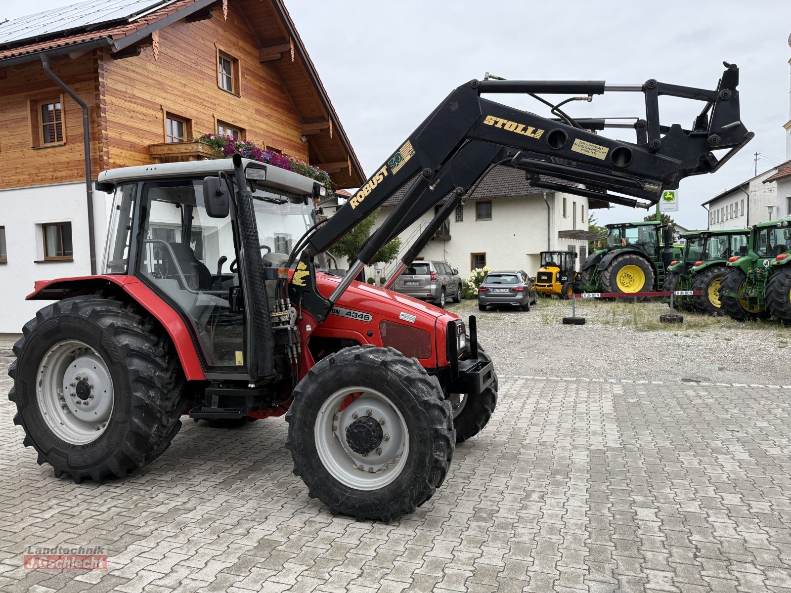 Traktor от тип Massey Ferguson 4345, Gebrauchtmaschine в Mühldorf (Снимка 8)