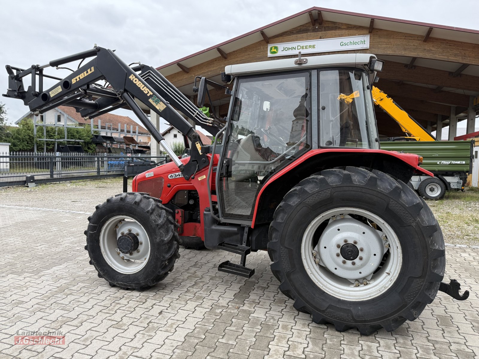 Traktor от тип Massey Ferguson 4345, Gebrauchtmaschine в Mühldorf (Снимка 13)