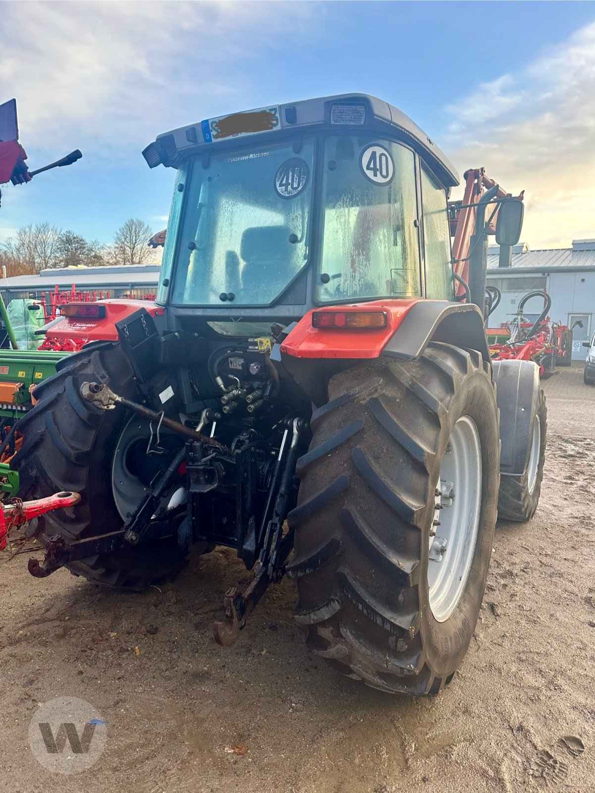 Traktor des Typs Massey Ferguson 4345, Gebrauchtmaschine in Husum (Bild 4)