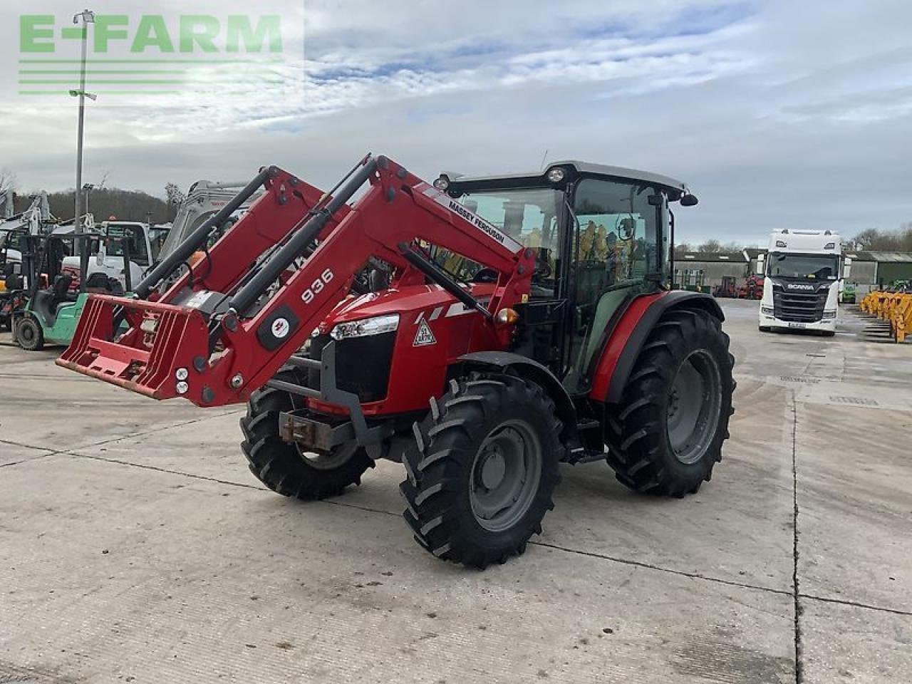 Traktor типа Massey Ferguson 4707 tractor (st25398), Gebrauchtmaschine в SHAFTESBURY (Фотография 5)