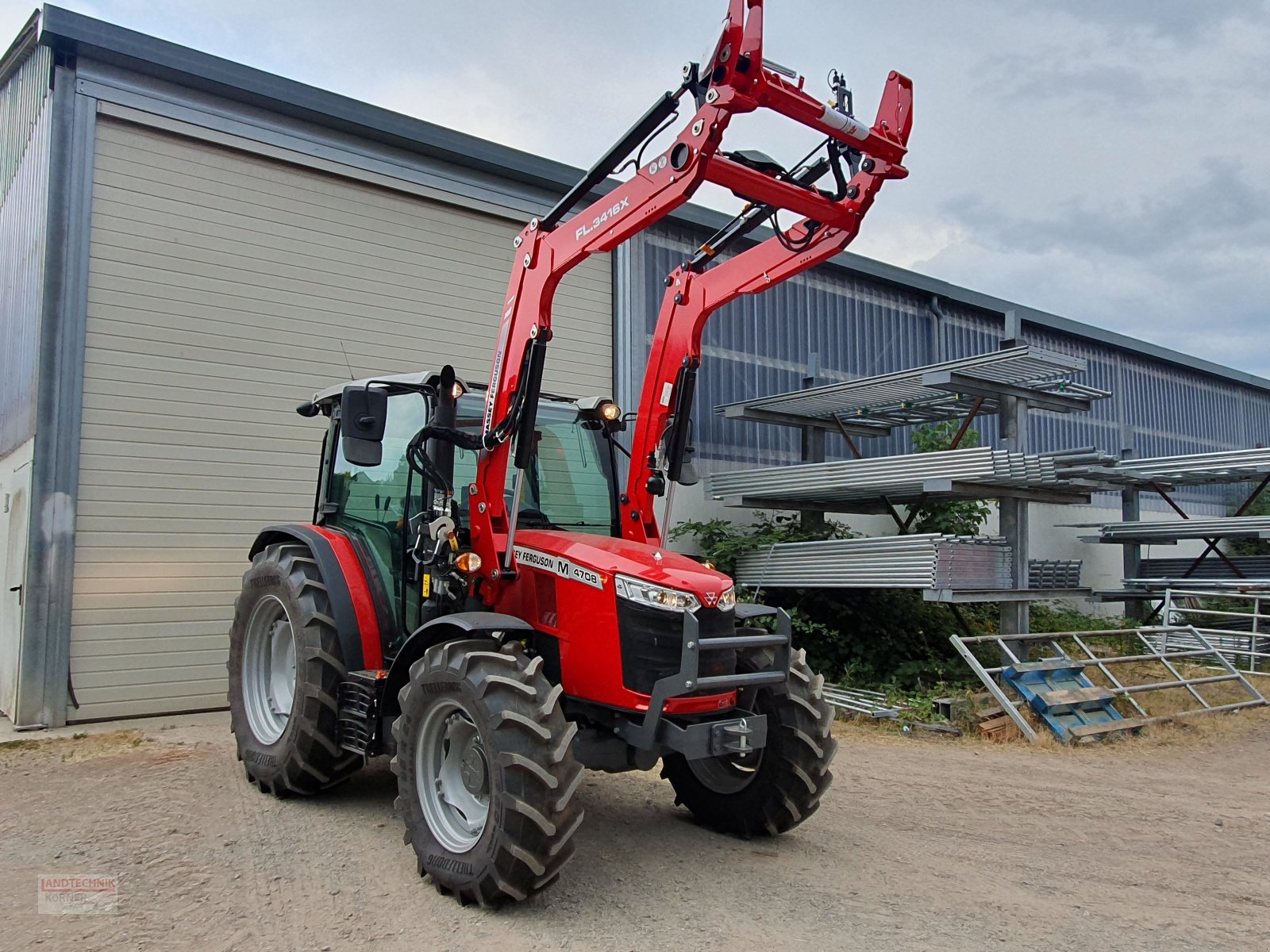 Traktor typu Massey Ferguson 4708 M, Neumaschine v Kirkel-Altstadt (Obrázek 12)