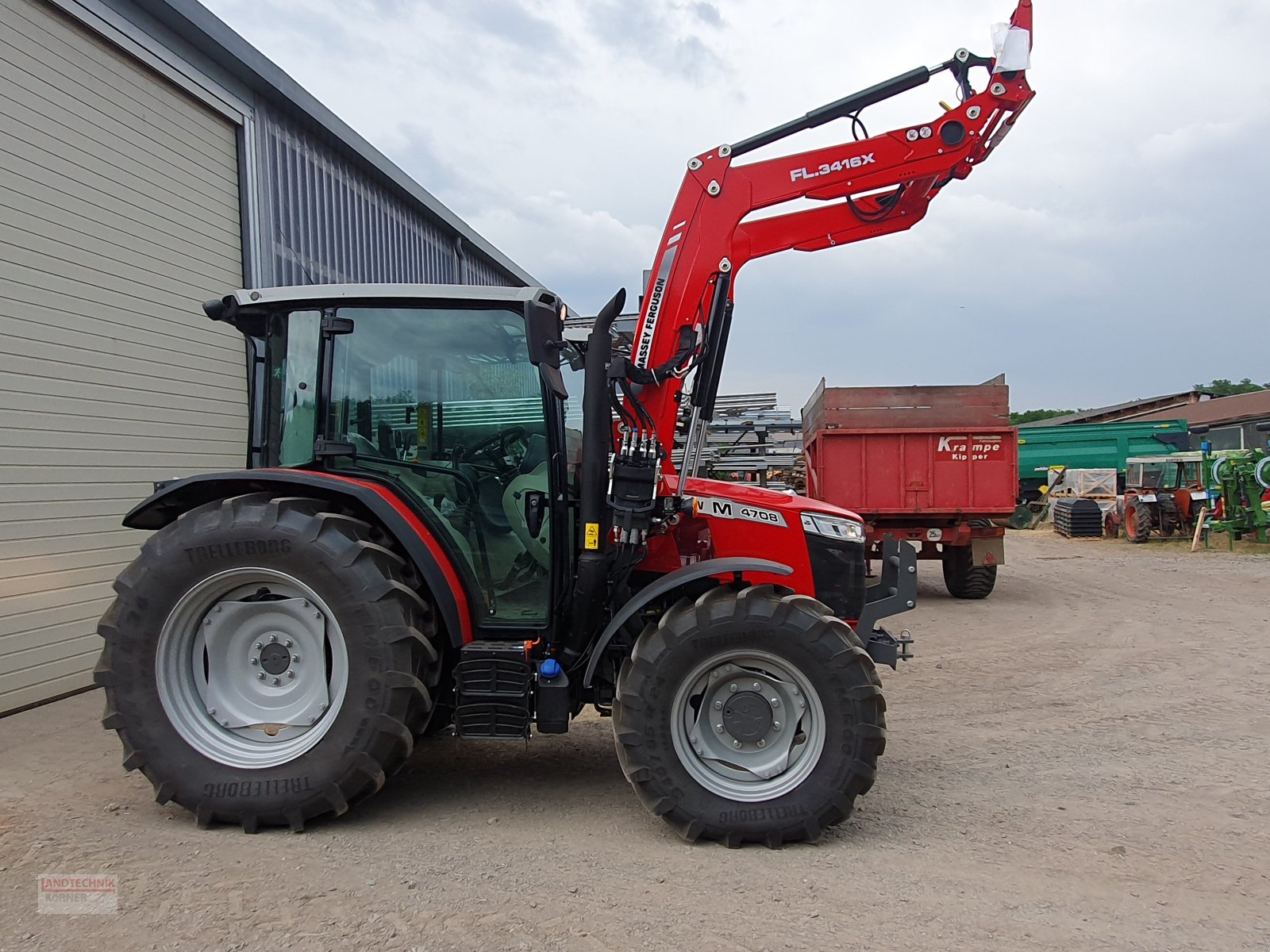 Traktor typu Massey Ferguson 4708 M, Neumaschine v Kirkel-Altstadt (Obrázek 13)