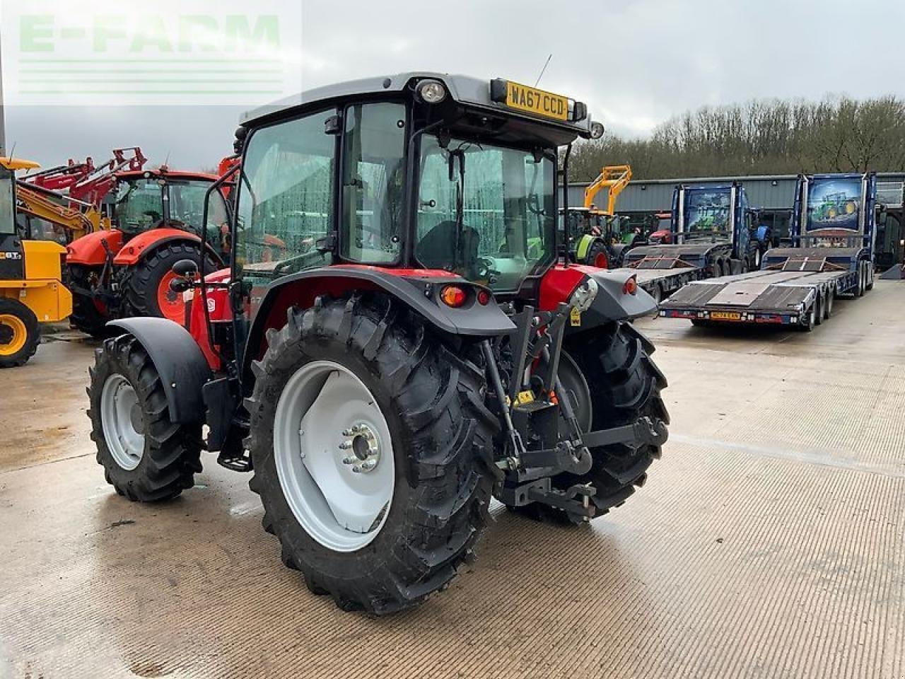 Traktor Türe ait Massey Ferguson 4708 tractor (st25740), Gebrauchtmaschine içinde SHAFTESBURY (resim 7)