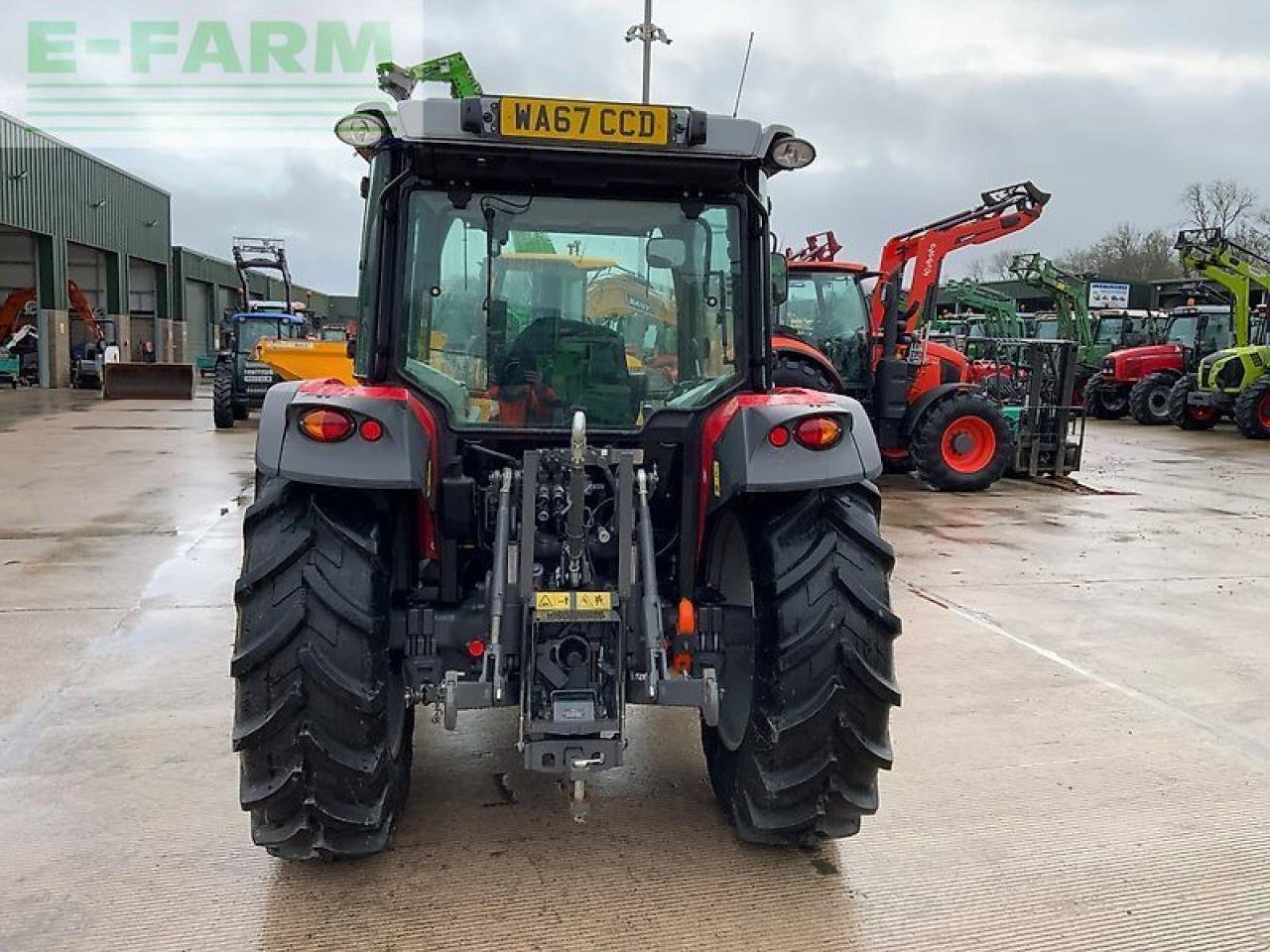 Traktor Türe ait Massey Ferguson 4708 tractor (st25740), Gebrauchtmaschine içinde SHAFTESBURY (resim 8)