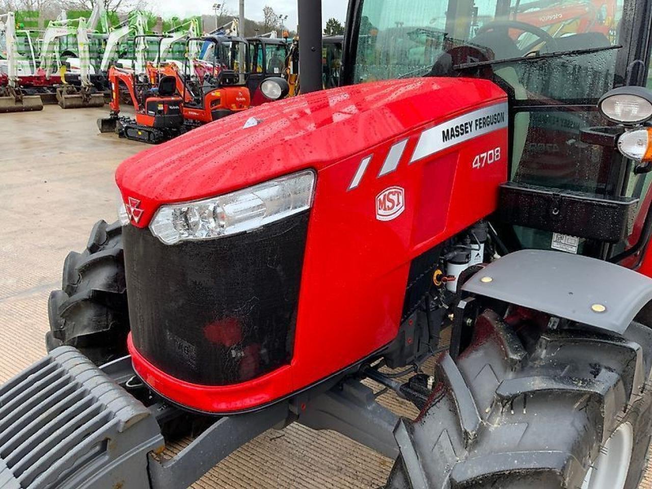 Traktor Türe ait Massey Ferguson 4708 tractor (st25740), Gebrauchtmaschine içinde SHAFTESBURY (resim 15)