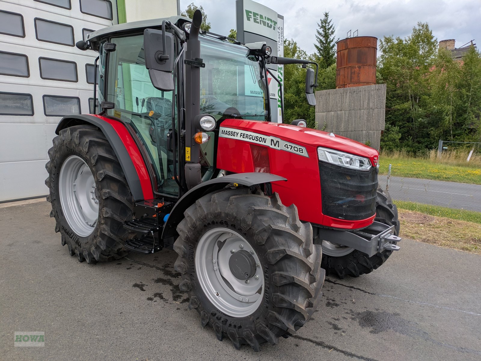 Traktor typu Massey Ferguson 4708, Neumaschine v Neusorg (Obrázek 2)