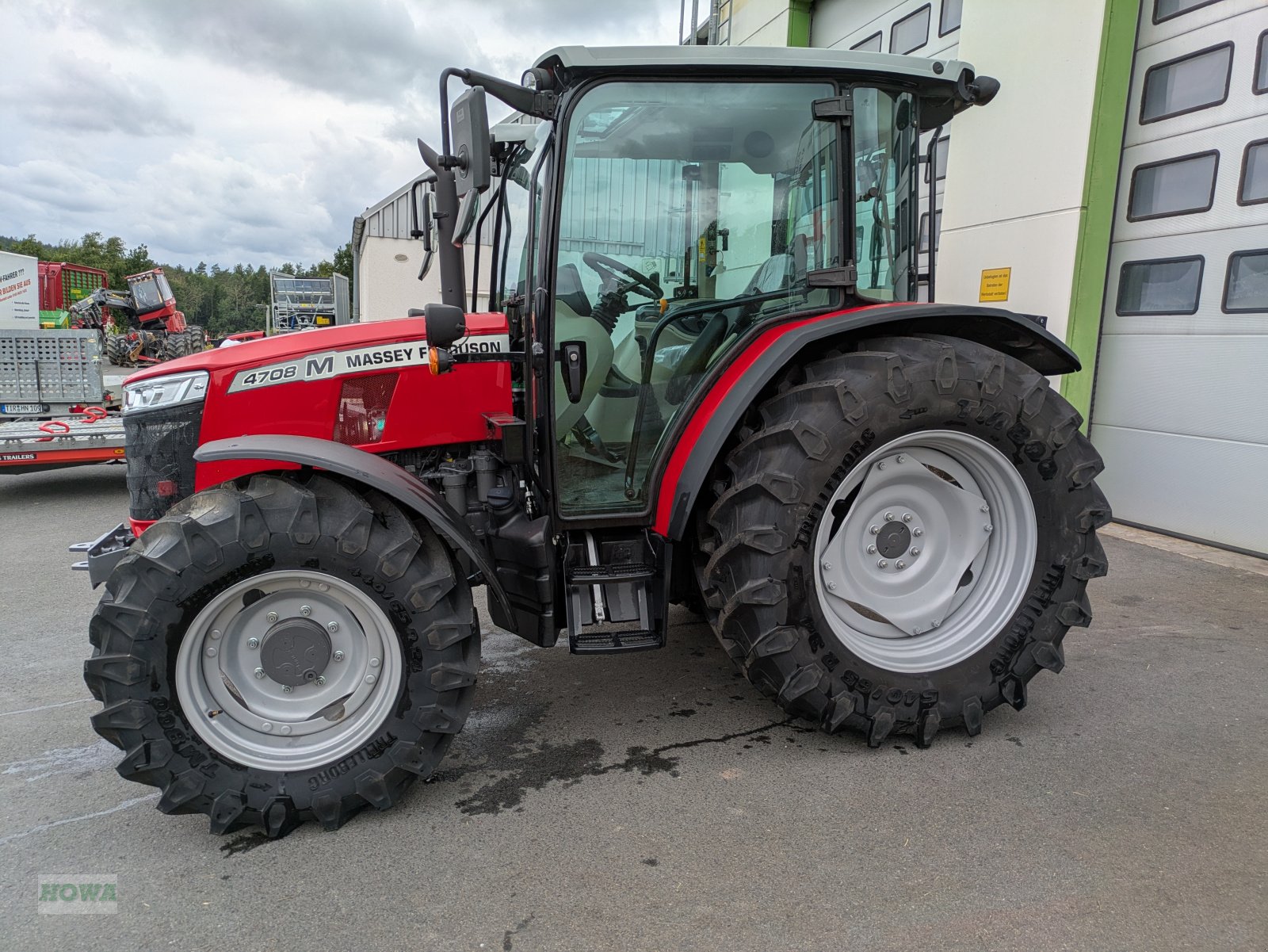 Traktor typu Massey Ferguson 4708, Neumaschine v Neusorg (Obrázek 9)