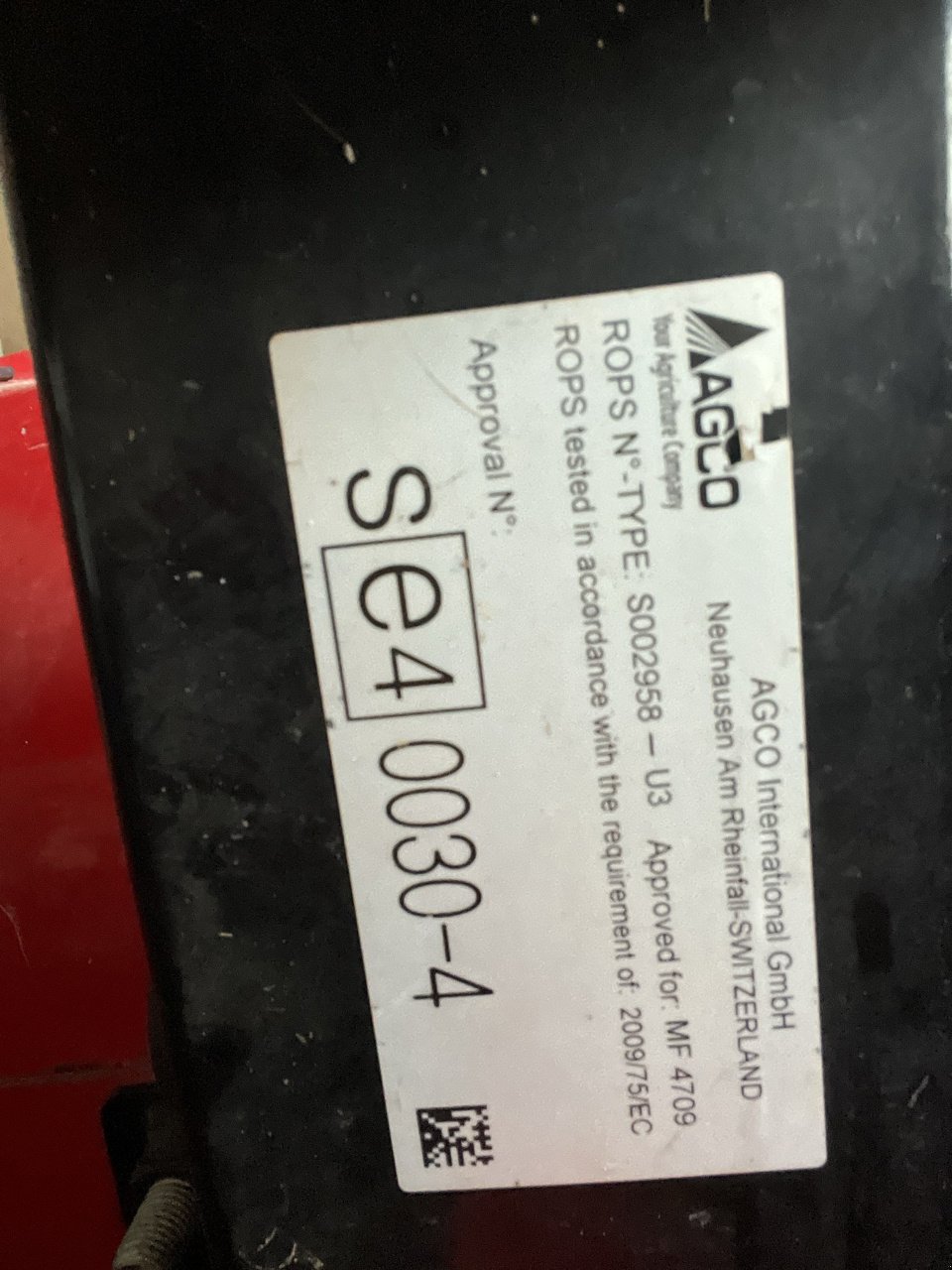 Traktor typu Massey Ferguson 4709, Gebrauchtmaschine v MALESTROIT (Obrázek 5)