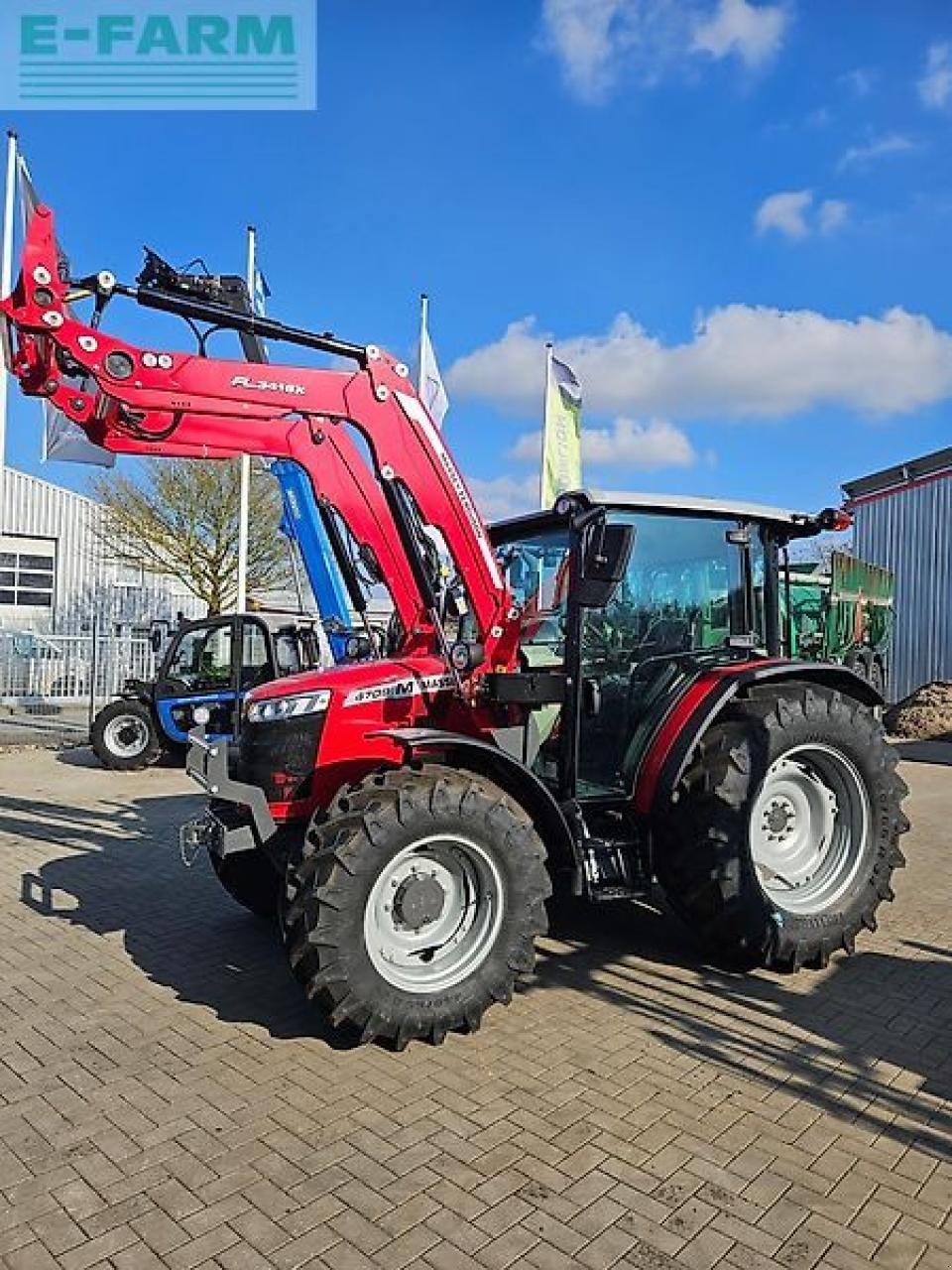 Traktor des Typs Massey Ferguson 4709m dyna-2, Gebrauchtmaschine in STAPEL (Bild 8)