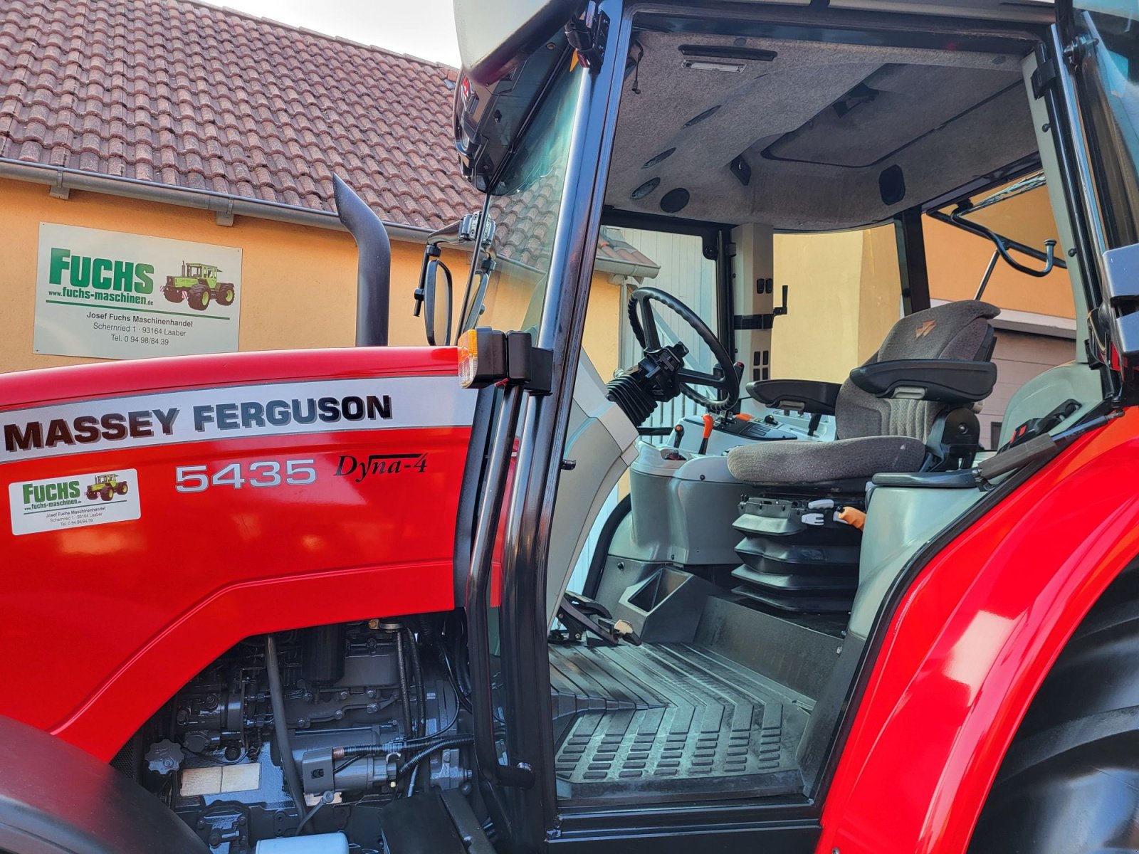 Traktor del tipo Massey Ferguson 5435 Dyna 4 "Top Zustand", Gebrauchtmaschine In Laaber (Immagine 4)