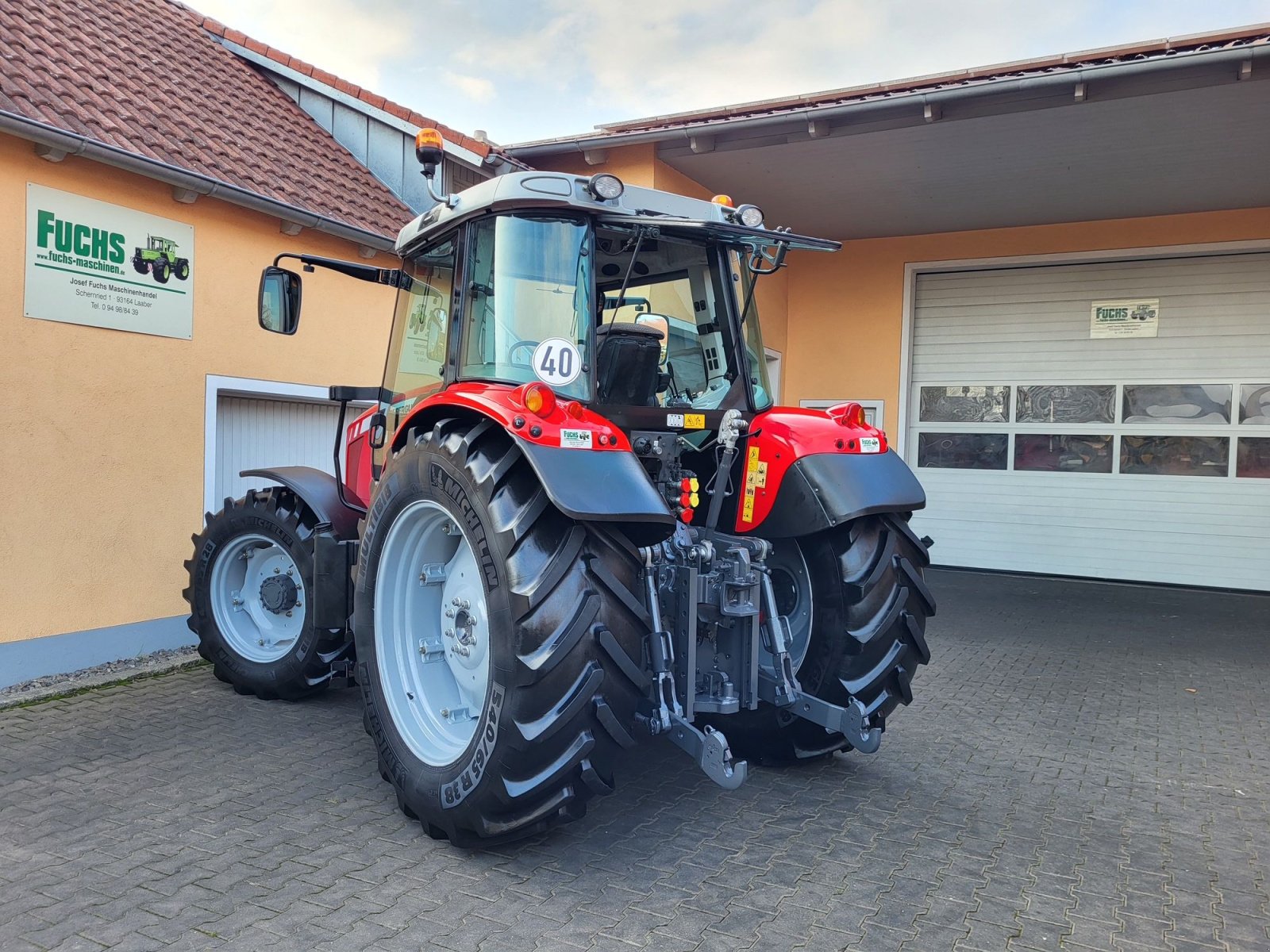 Traktor типа Massey Ferguson 5435 Dyna4 Top-Zustand, Gebrauchtmaschine в Laaber (Фотография 3)