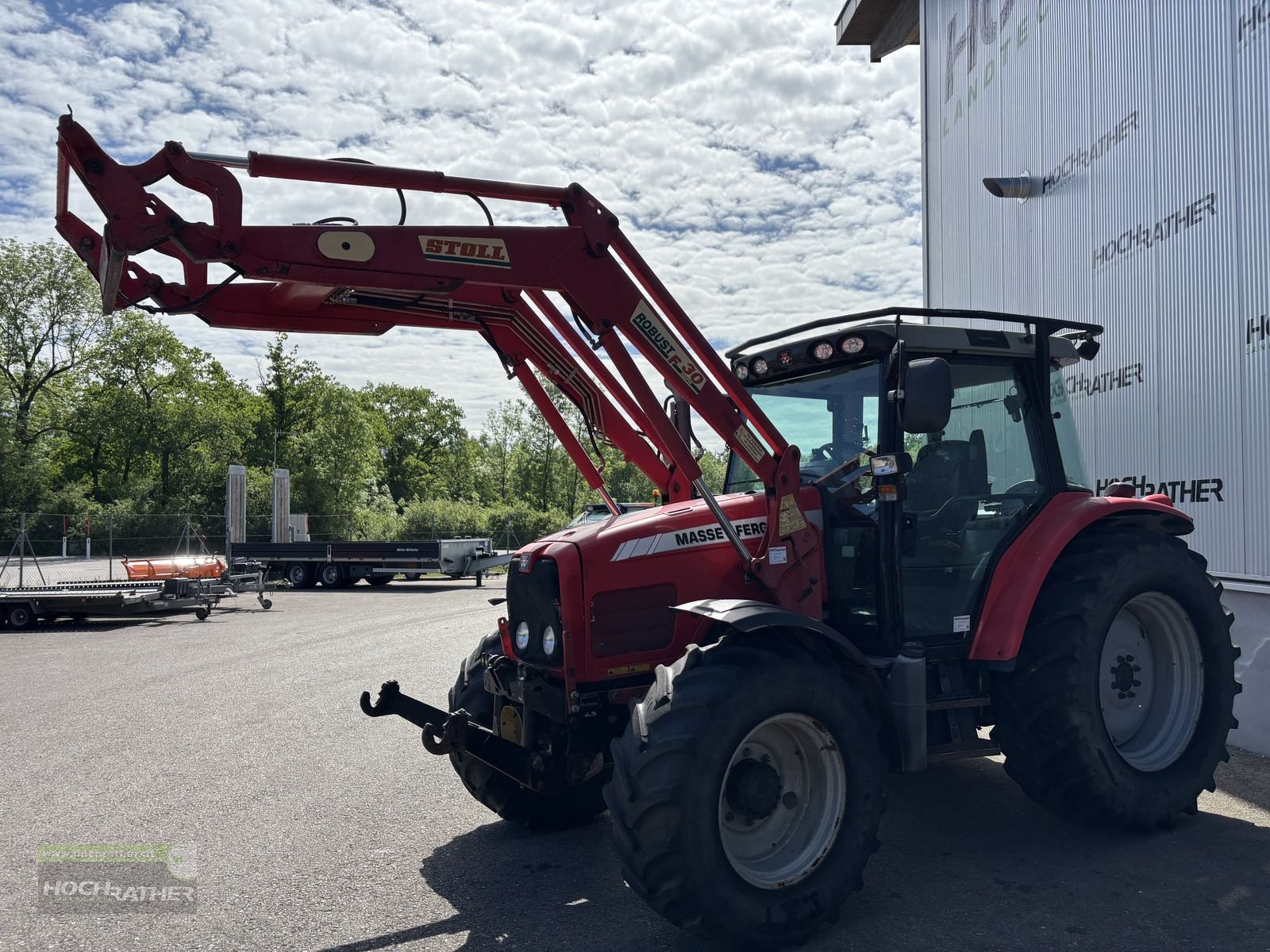 Traktor van het type Massey Ferguson 5445-4 Standard, Gebrauchtmaschine in Kronstorf (Foto 8)