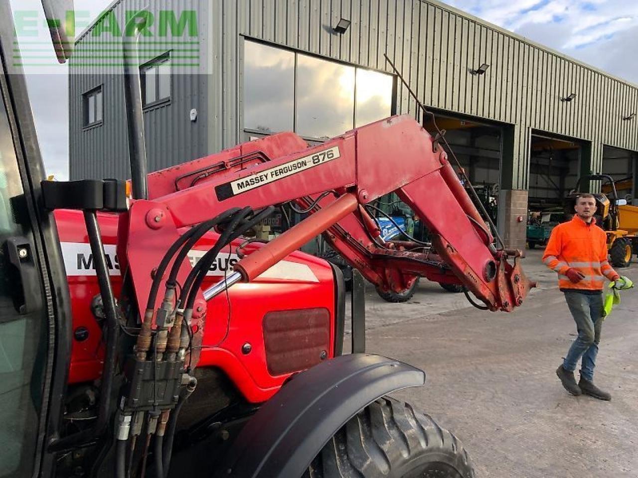Traktor des Typs Massey Ferguson 5445 tractor (st25029), Gebrauchtmaschine in SHAFTESBURY (Bild 12)