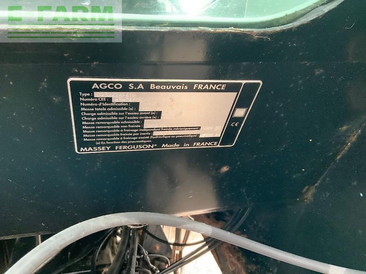Traktor des Typs Massey Ferguson 5445 tractor (st25029), Gebrauchtmaschine in SHAFTESBURY (Bild 16)