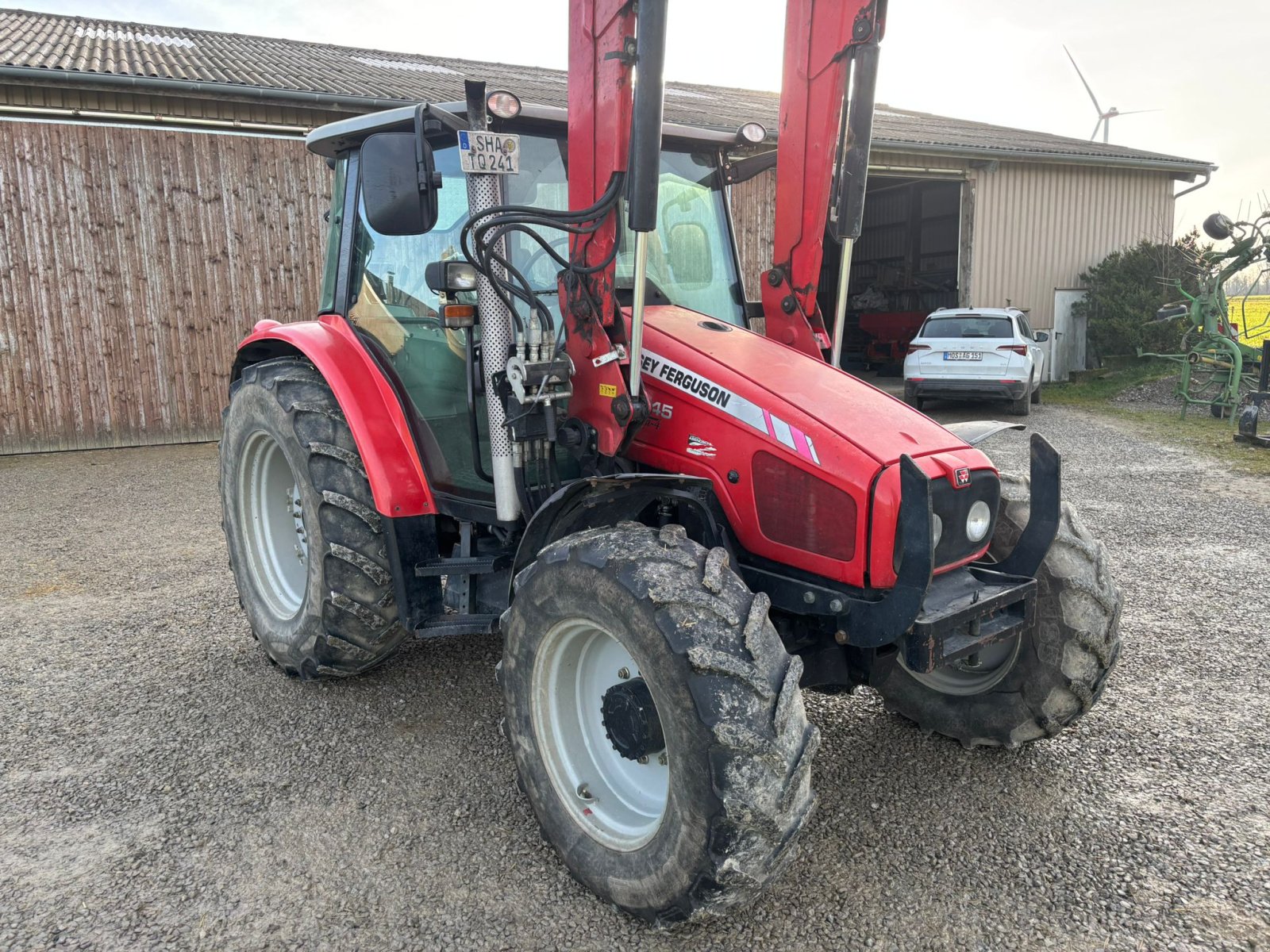 Traktor des Typs Massey Ferguson 5445, Gebrauchtmaschine in Blaufelden-Wiesenbach (Bild 4)