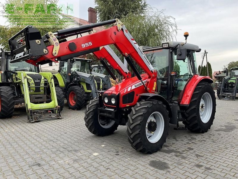 Traktor типа Massey Ferguson 5455 dyna-4 + massey ferguson 955, Gebrauchtmaschine в DAMAS?AWEK